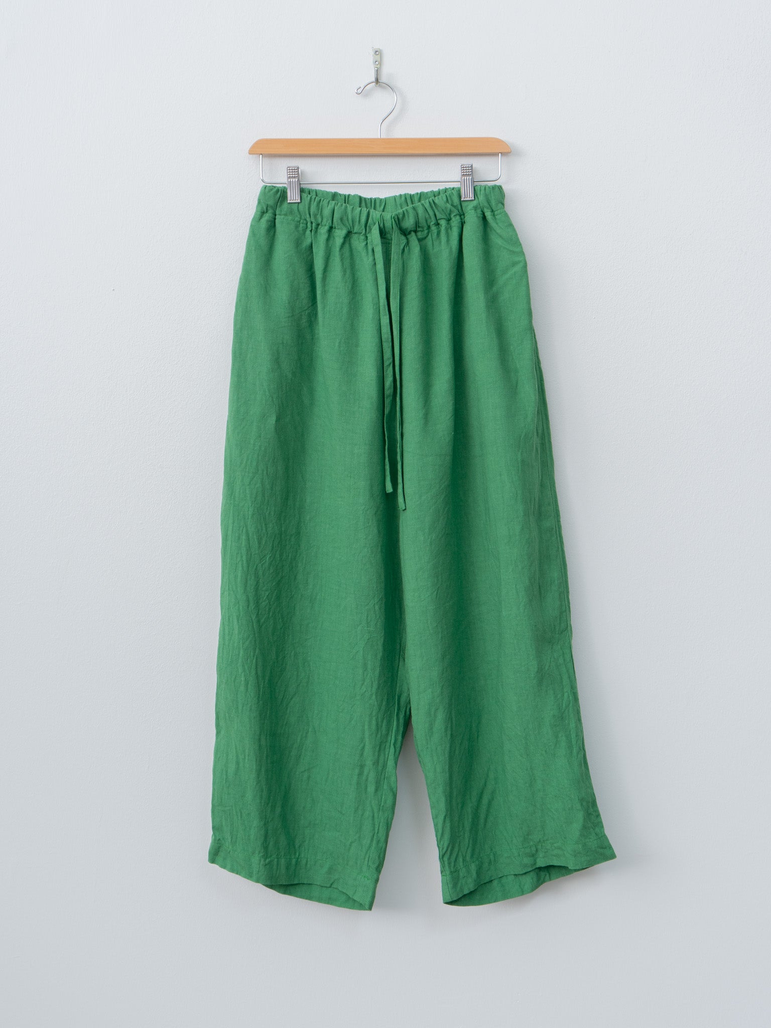 Namu Shop - Ichi Antiquites French Linen Pants - Green