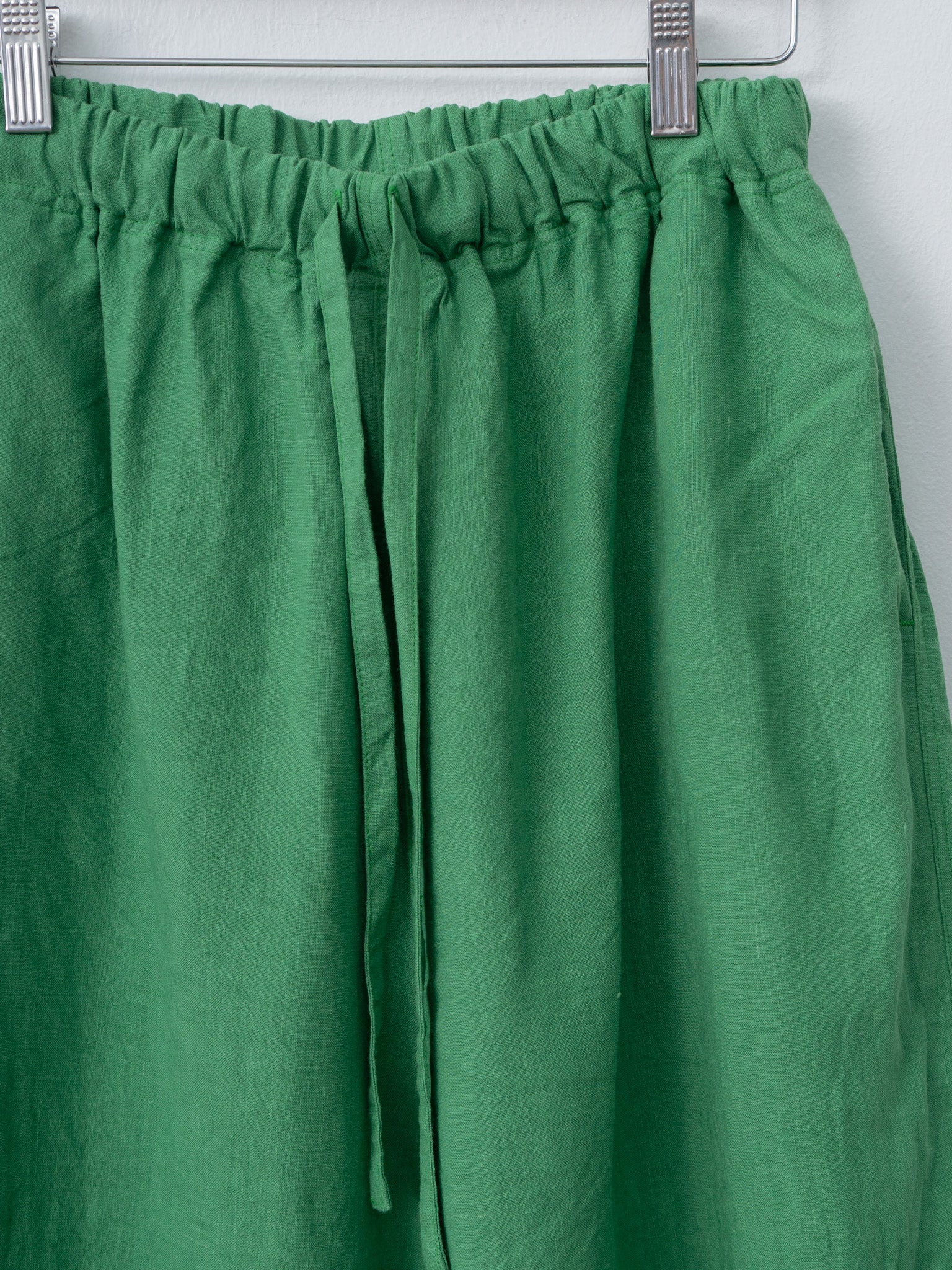 Namu Shop - Ichi Antiquites French Linen Pants - Green