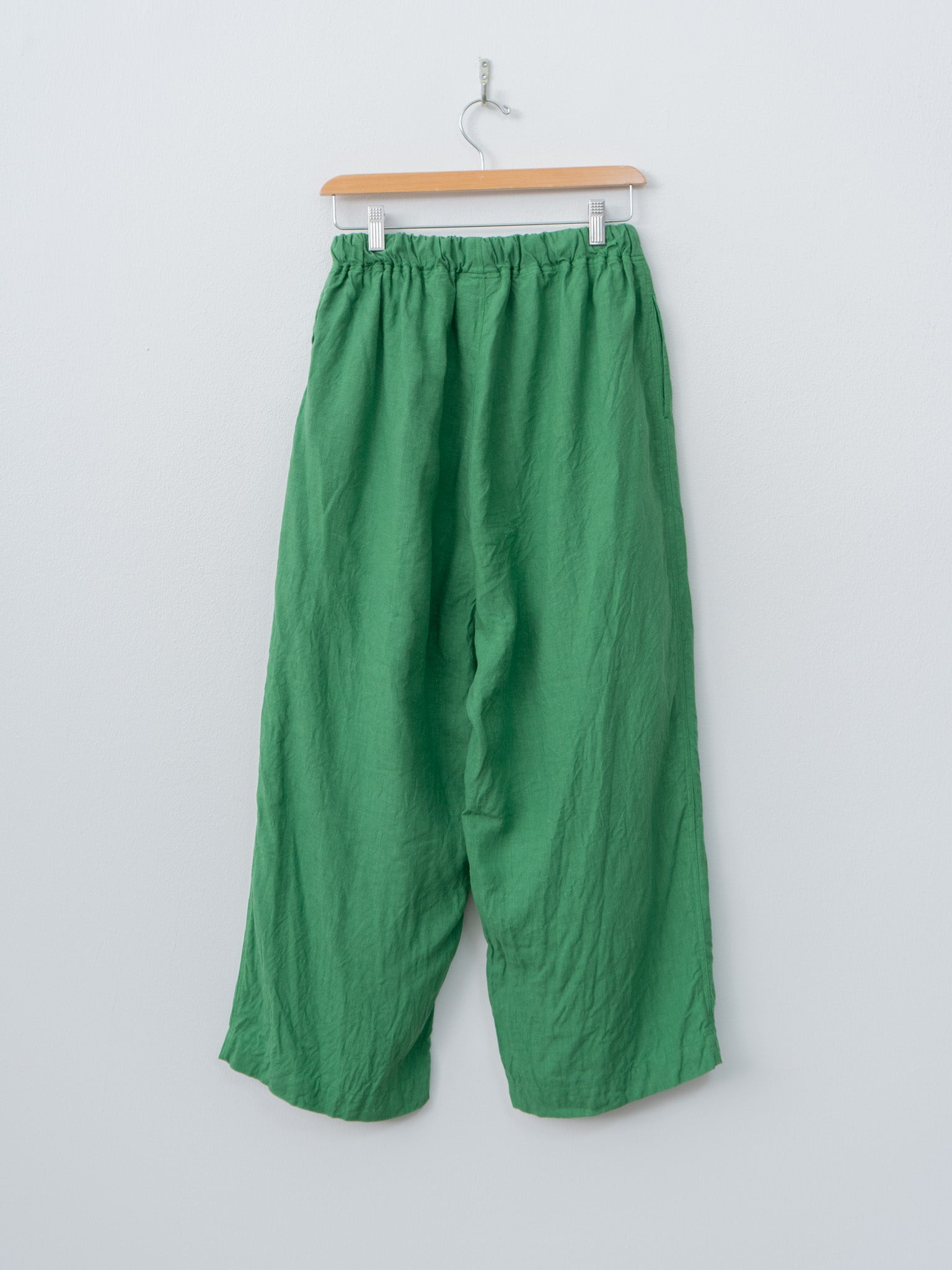 Namu Shop - Ichi Antiquites French Linen Pants - Green