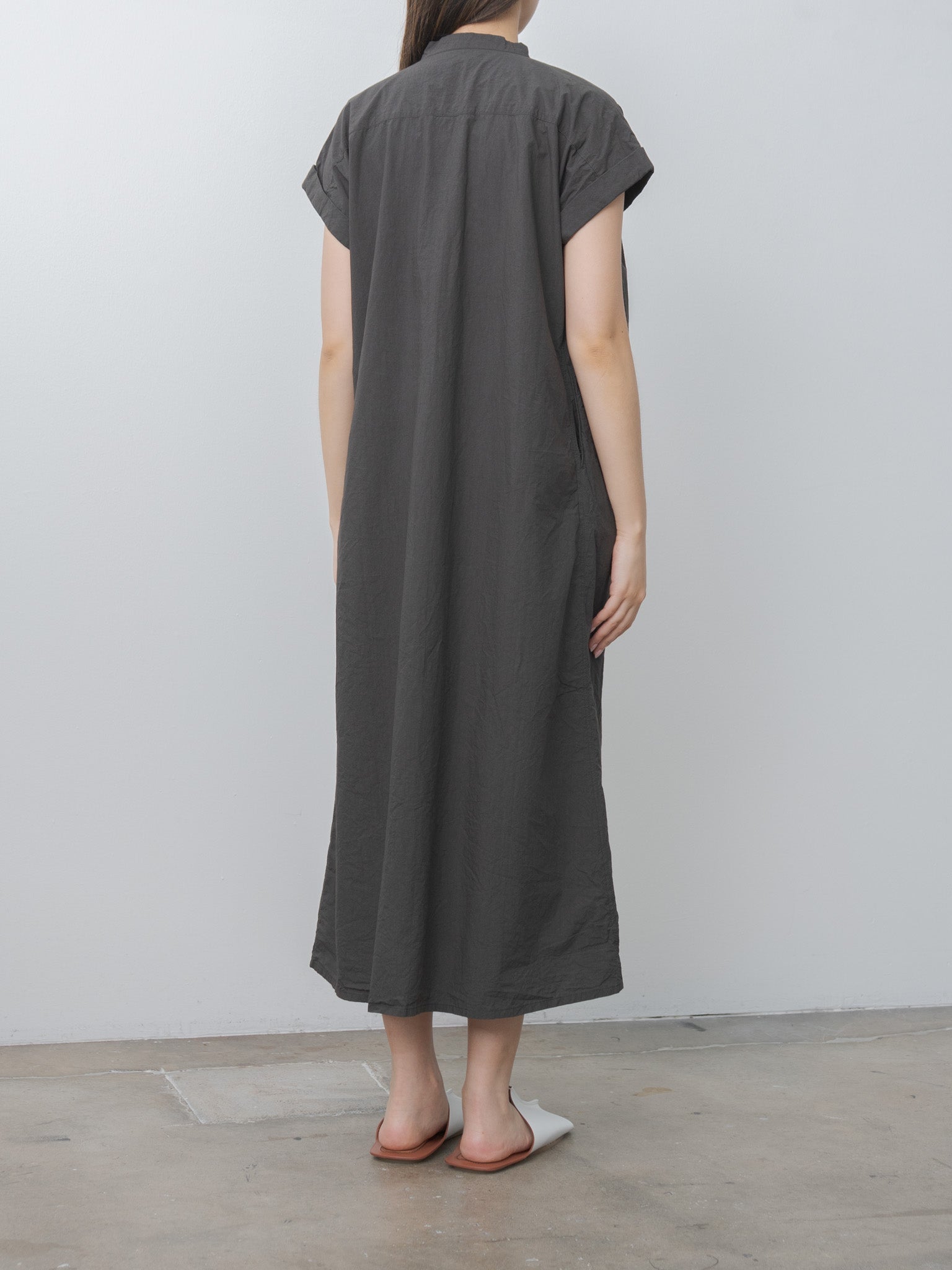 Namu Shop - Ichi Antiquites Typewriter Dress - Charcoal