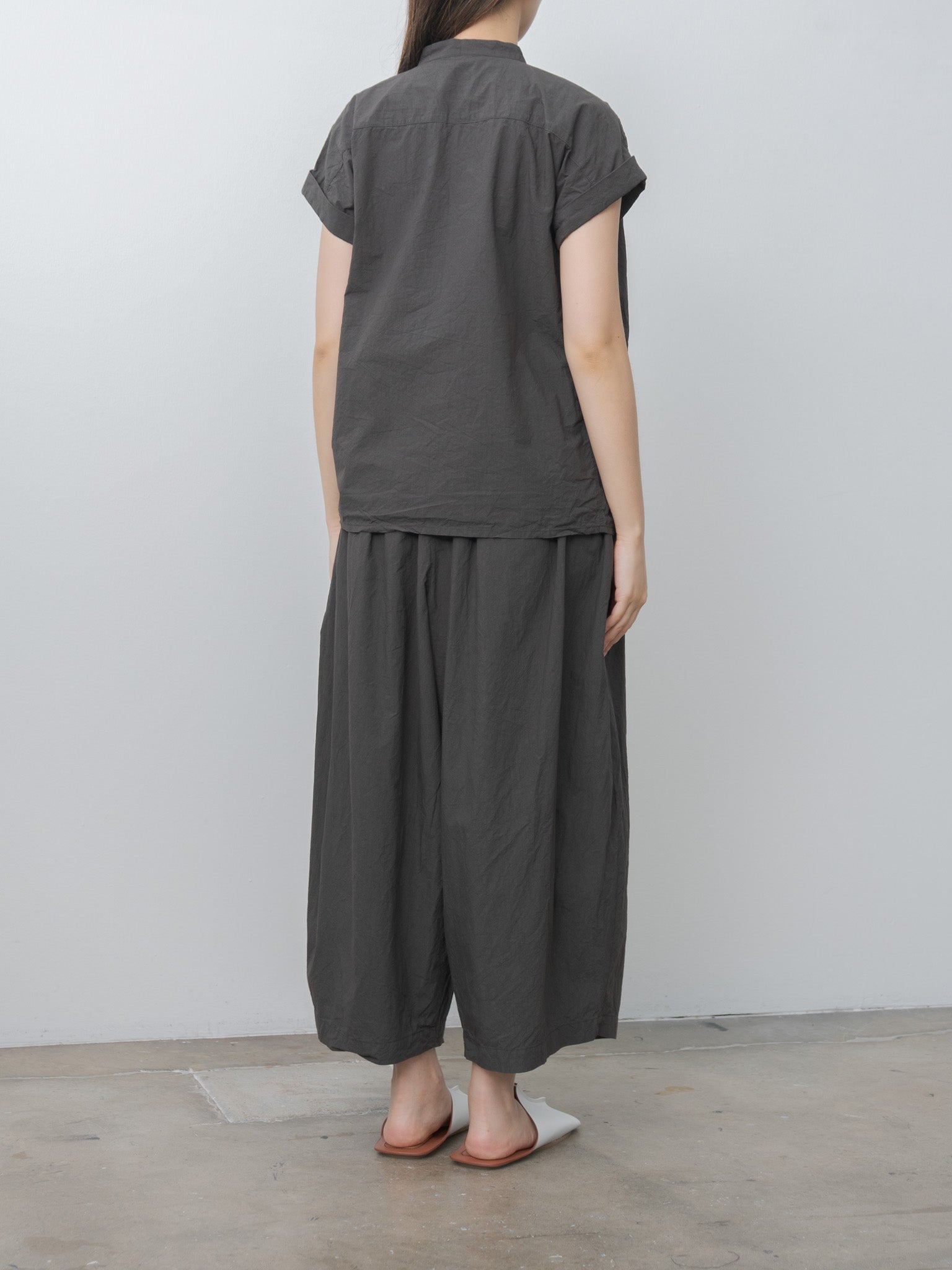 Namu Shop - Ichi Antiquites Typewriter Shirt - Charcoal