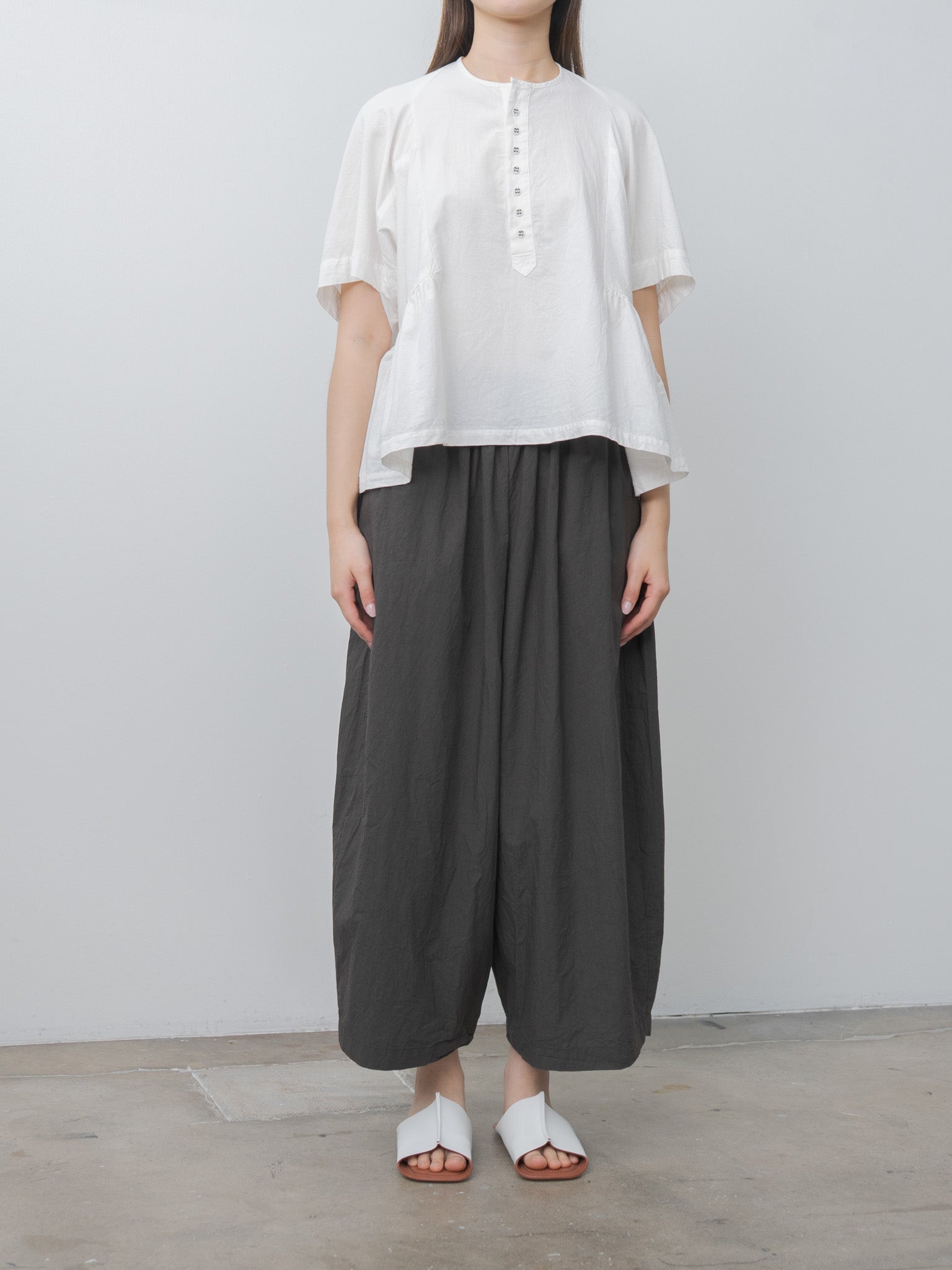 Namu Shop - Ichi Antiquites Co/Li Shirt - White