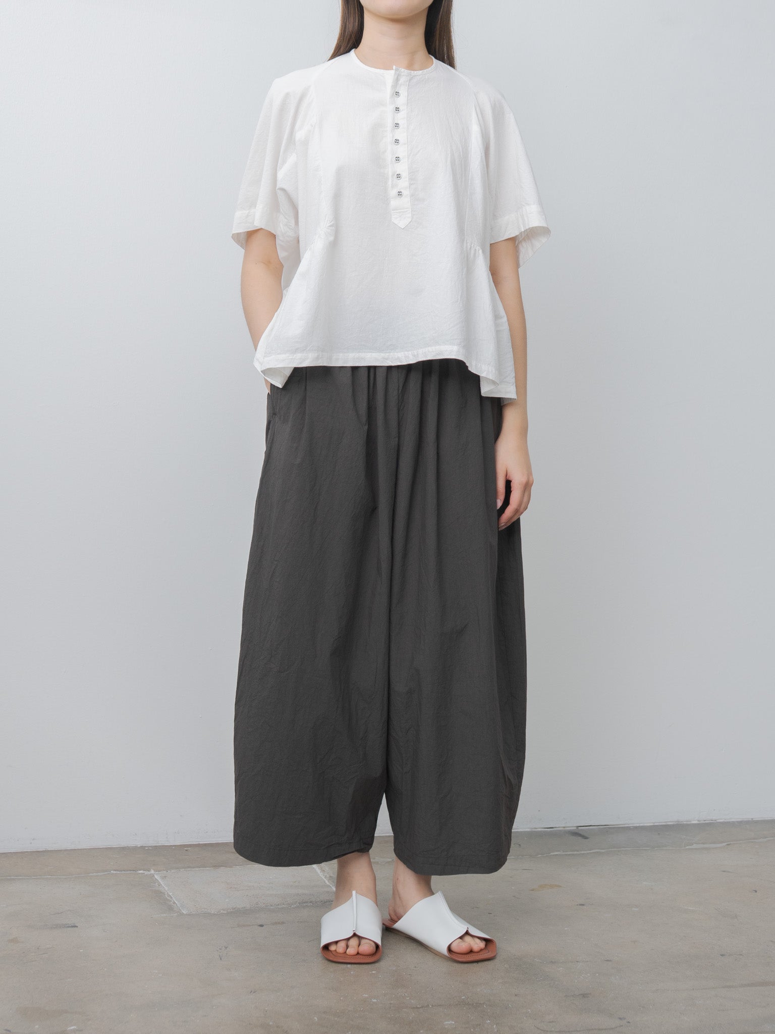 Namu Shop - Ichi Antiquites Co/Li Shirt - White