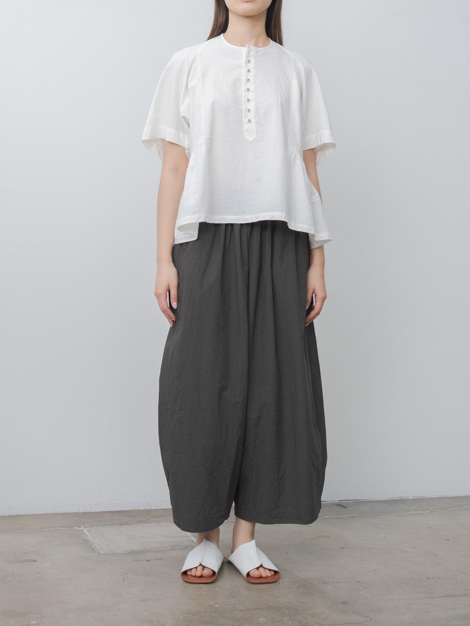 Namu Shop - Ichi Antiquites Co/Li Shirt - White