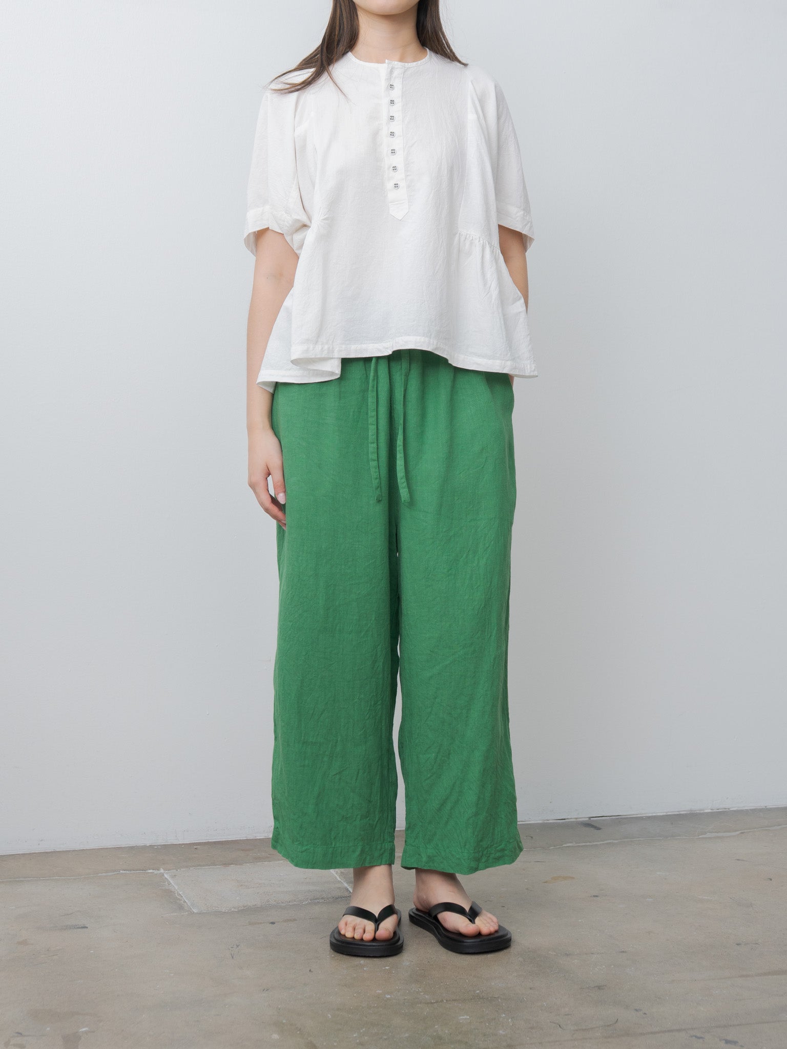 Namu Shop - Ichi Antiquites Co/Li Shirt - White