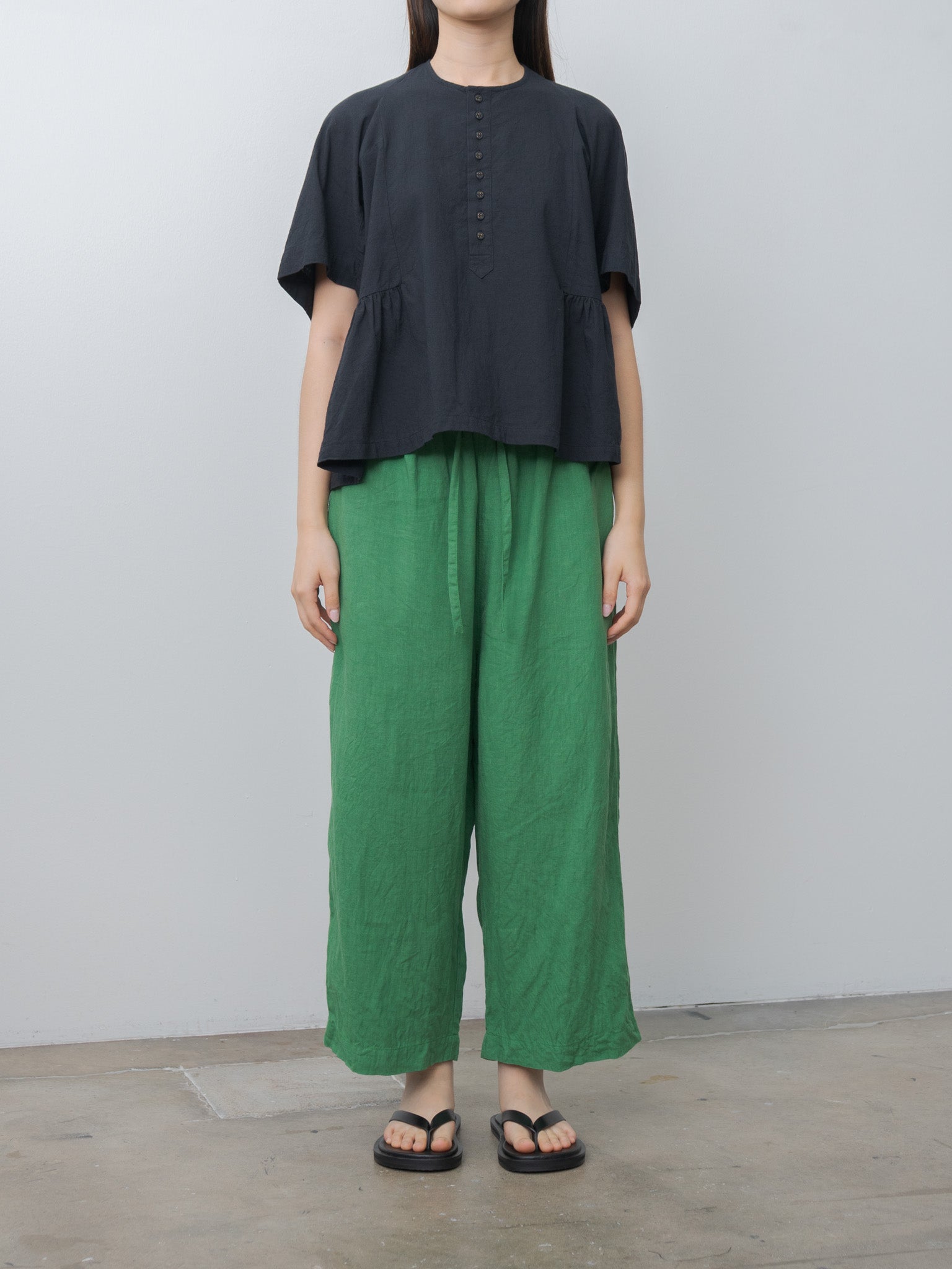 Namu Shop - Ichi Antiquites Co/Li Shirt - Black