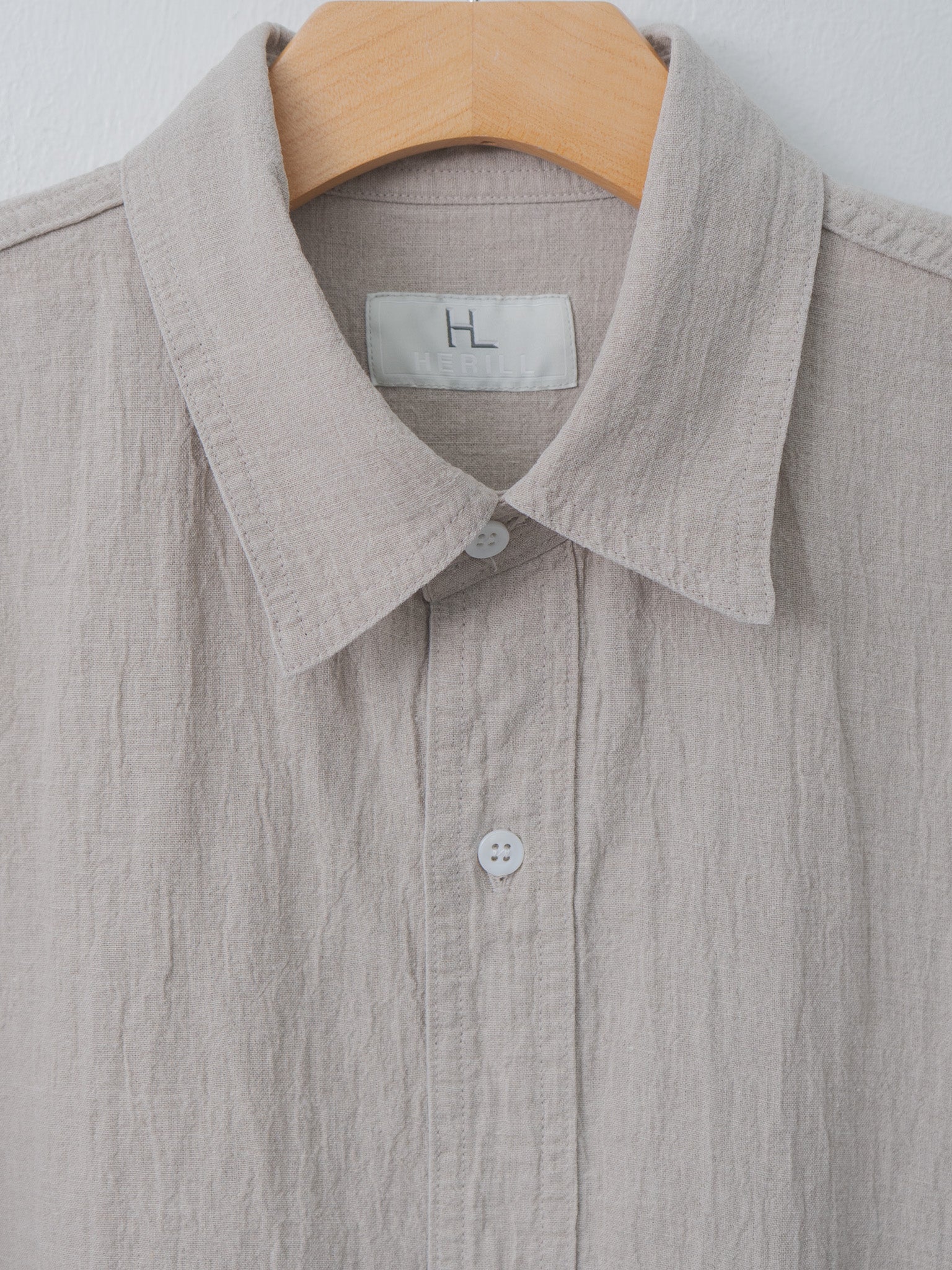 Namu Shop - Herill Linen Work Shirt - Natural