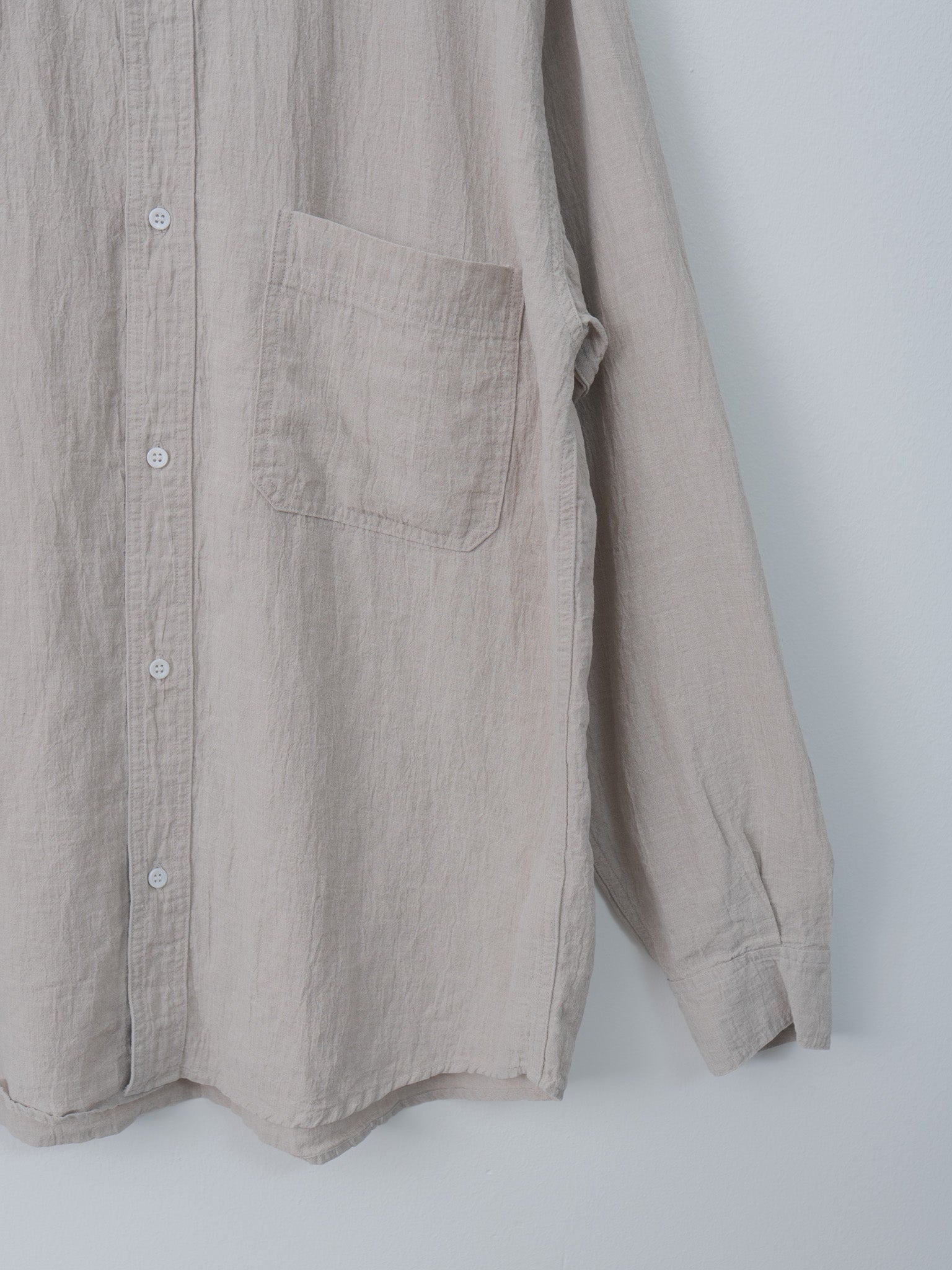 Namu Shop - Herill Linen Work Shirt - Natural