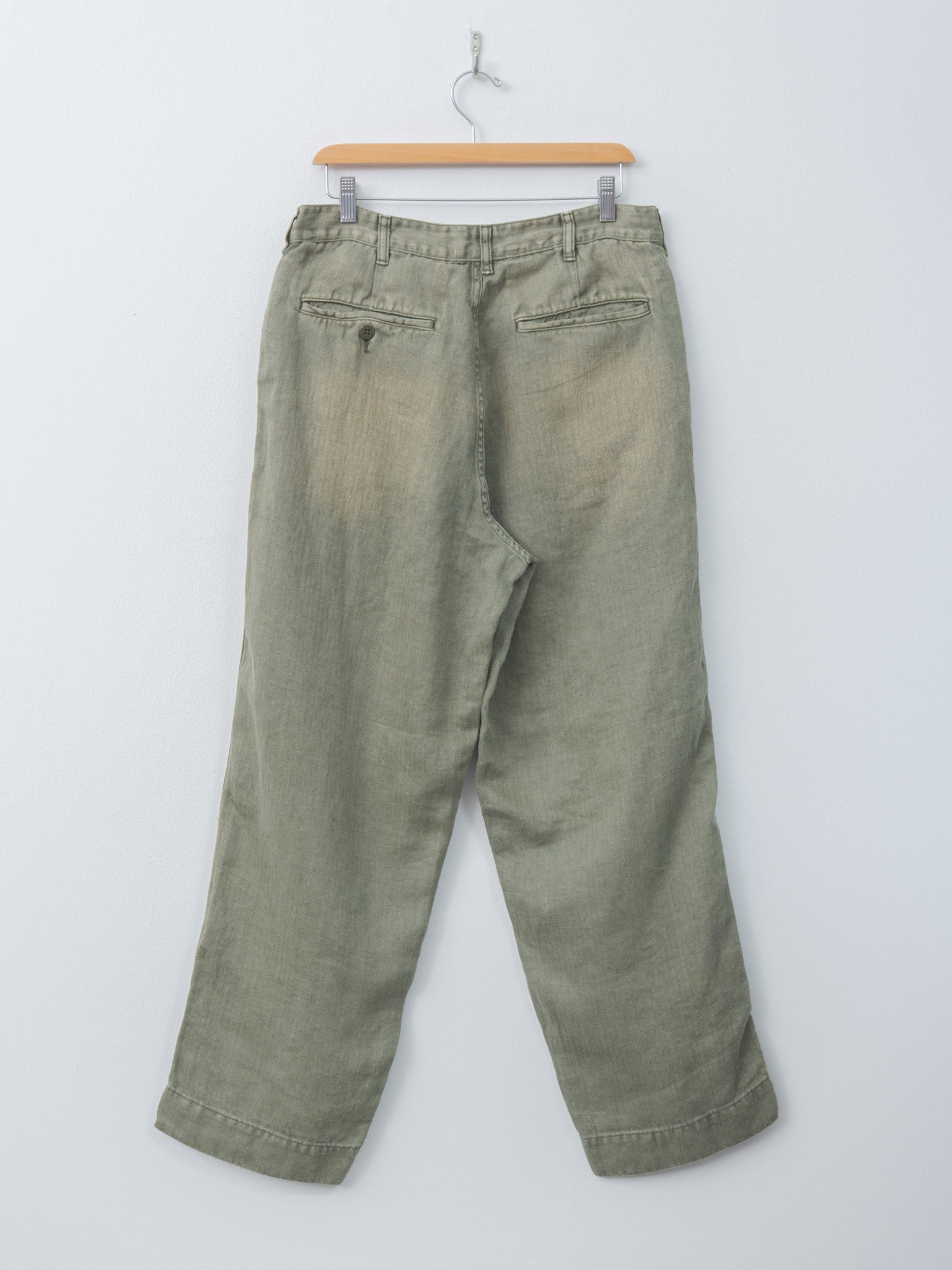Namu Shop - Herill USMC HBT Linen Pants - Olive Drab