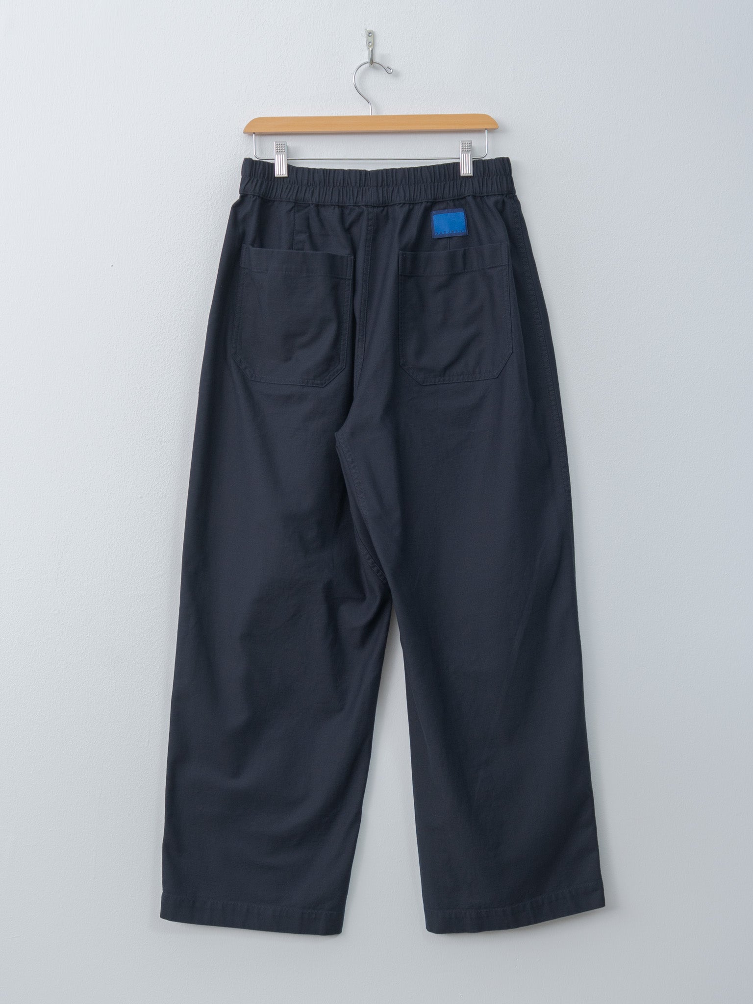 Namu Shop - Document U.S. Back Satin Fatigue Easy Pants - Navy