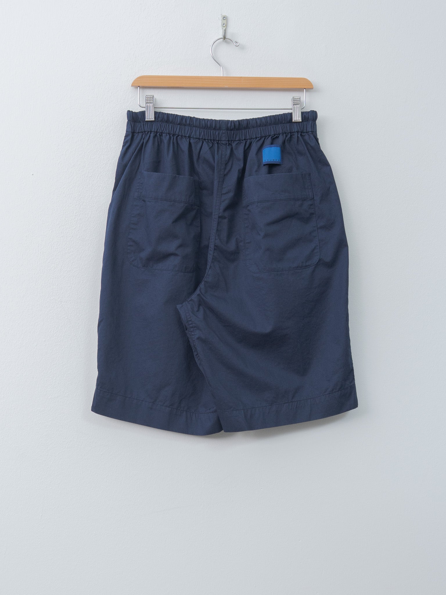 Namu Shop - Document New Relaxed Pajama Shorts - Navy