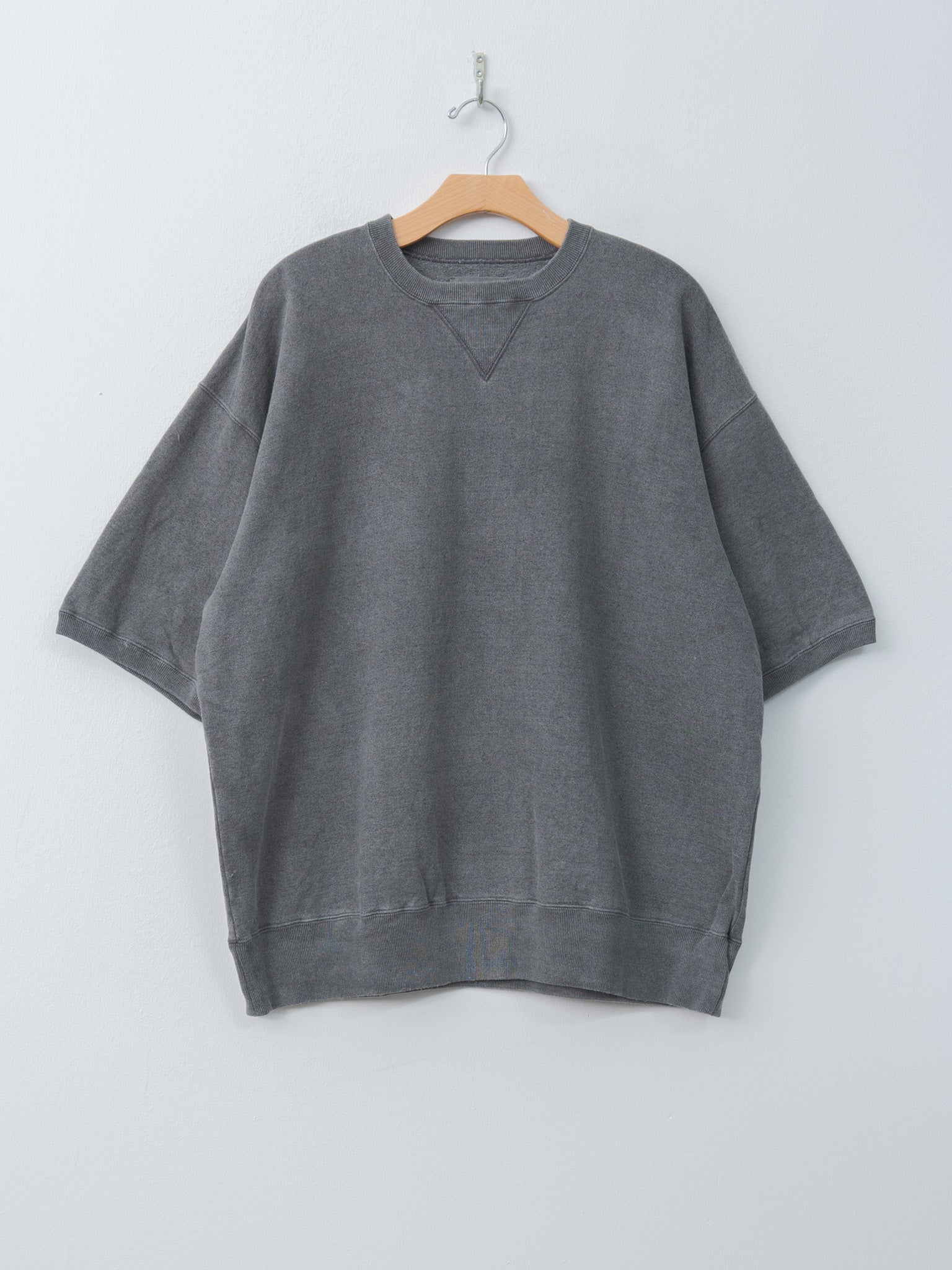 Namu Shop - Yoko Sakamoto S/S Sweater - Sumi Ink