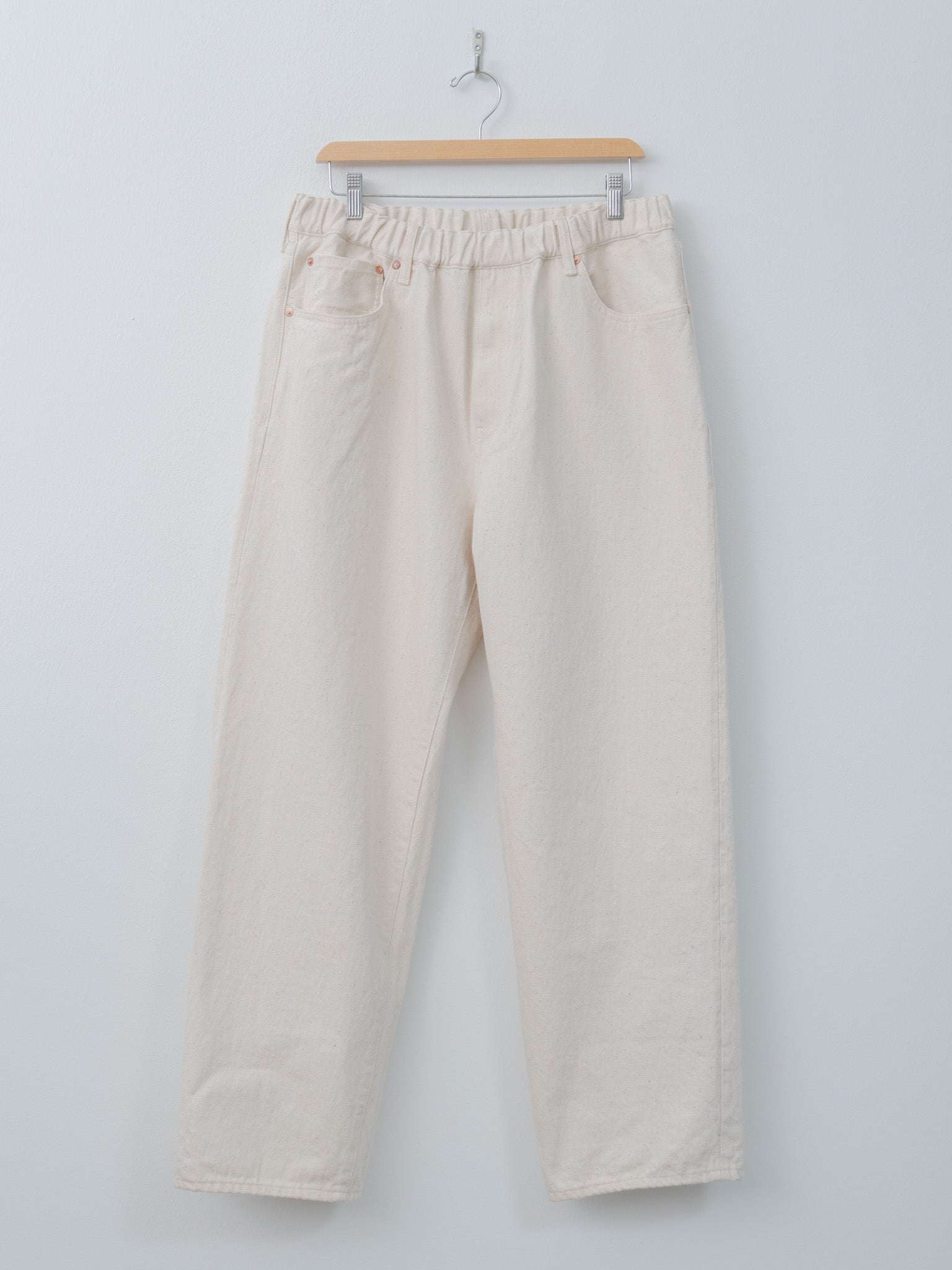 Namu Shop - Yoko Sakamoto 5Pocket Easy Pants - Ecru