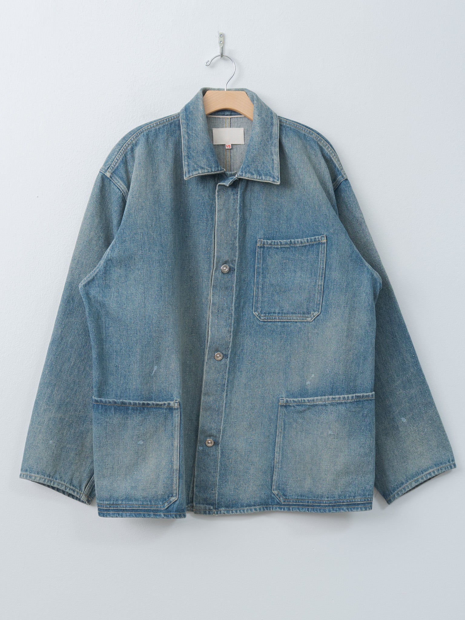 Namu Shop - Yoko Sakamoto Coverall - Fade Indigo (restocked)