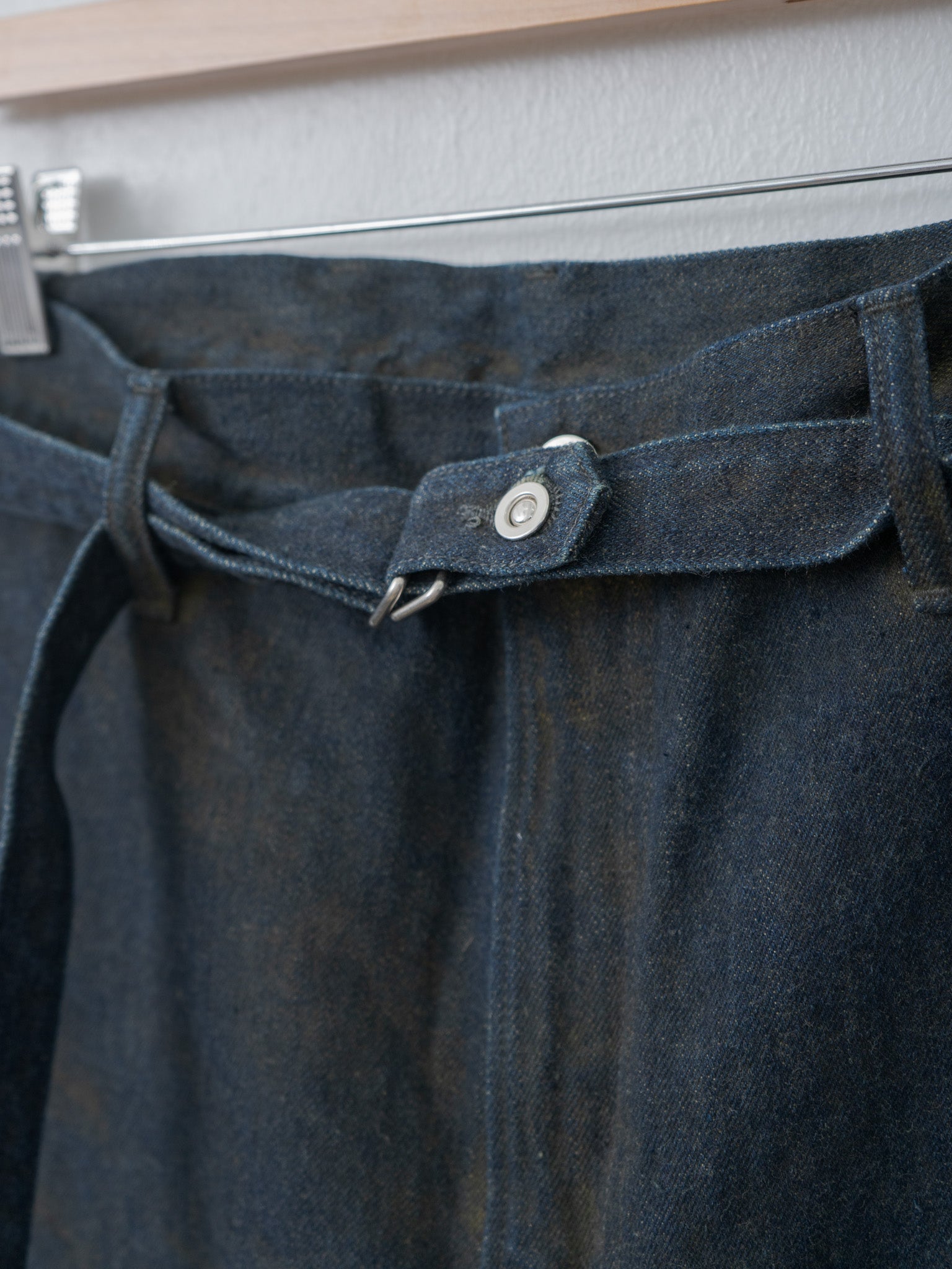 Namu Shop - Yoko Sakamoto Belted Trousers - Yellow Ochre