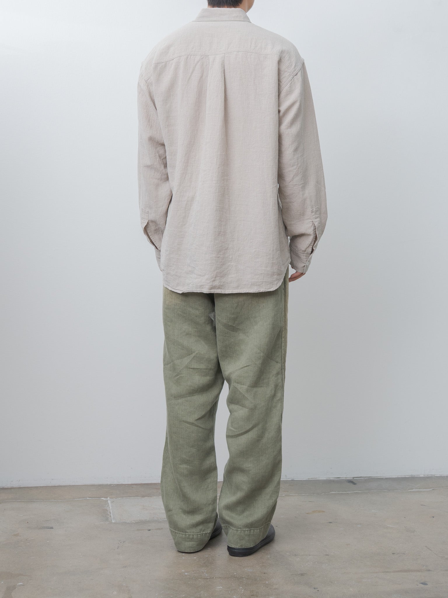 Namu Shop - Herill USMC HBT Linen Pants - Olive Drab