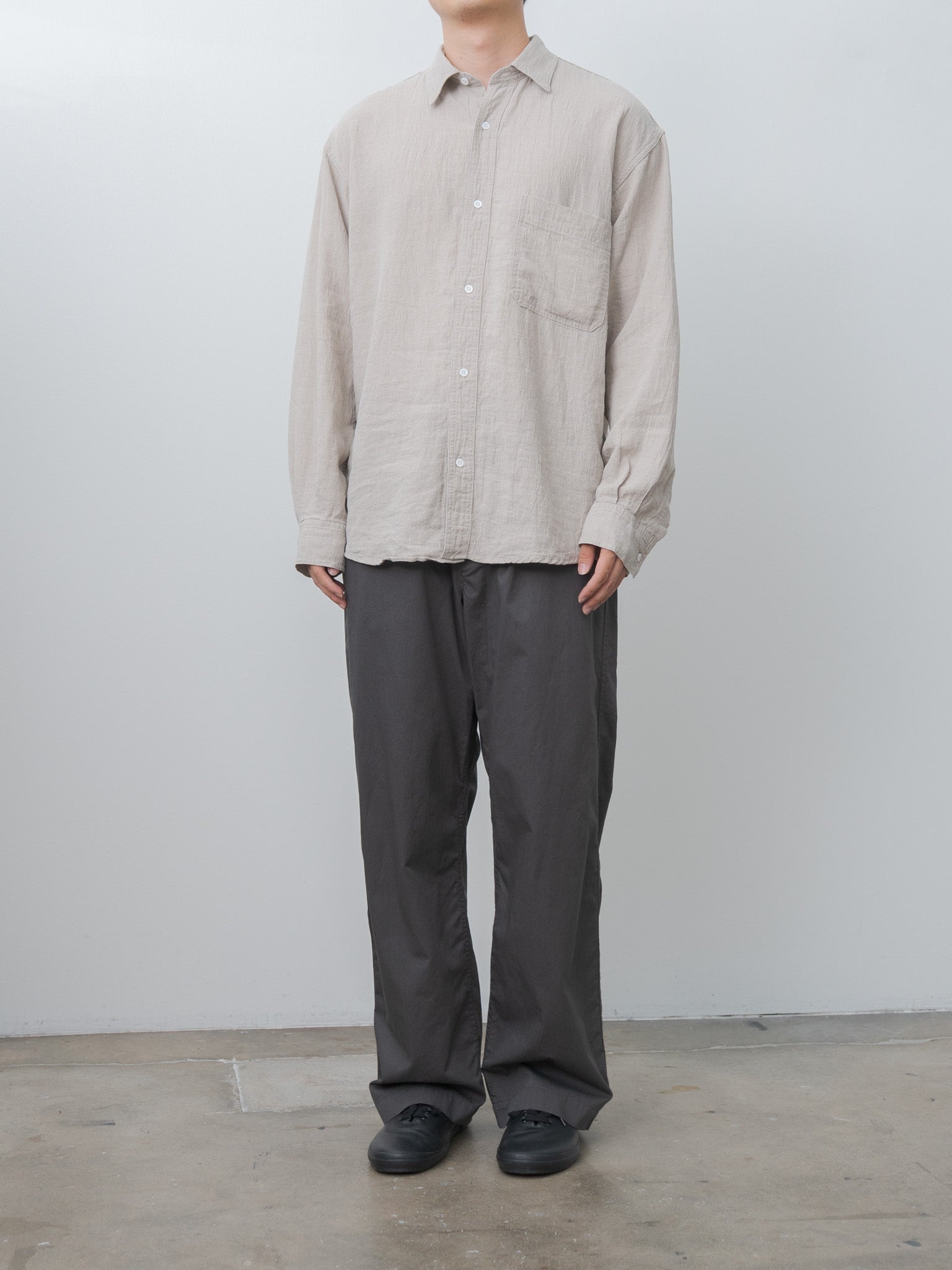 Namu Shop - Herill Linen Work Shirt - Natural