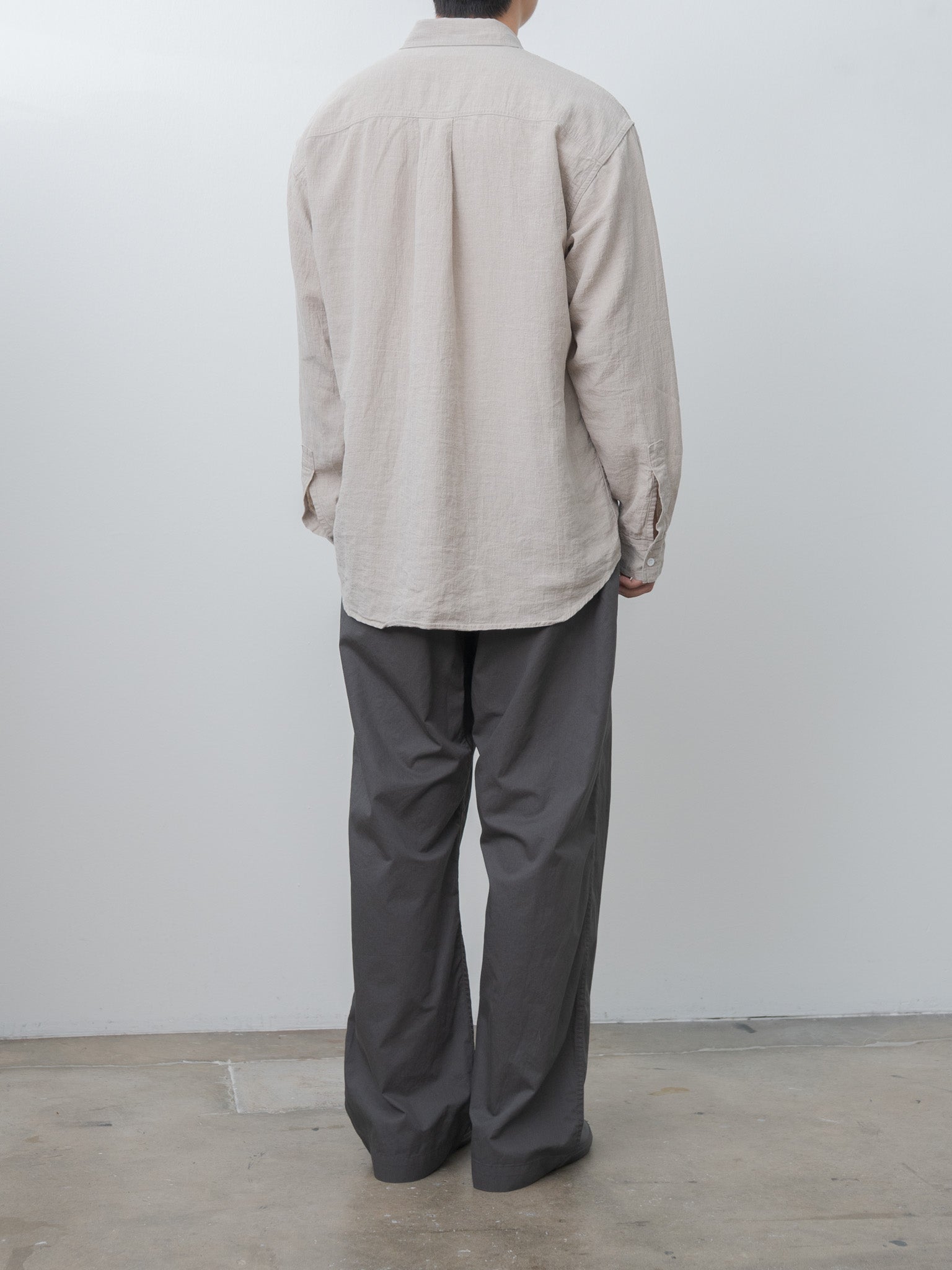 Namu Shop - Herill Linen Work Shirt - Natural