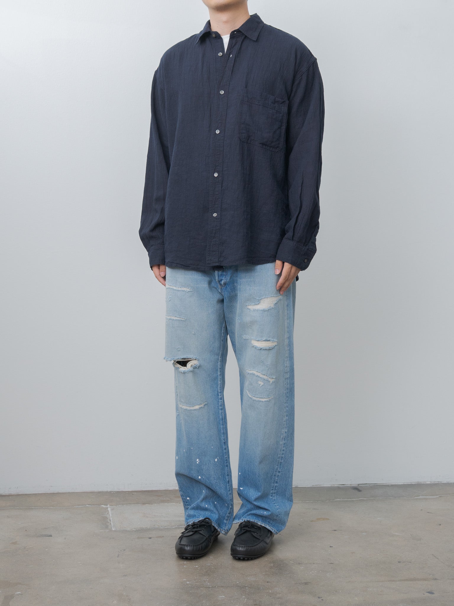 Namu Shop - Herill HL Repair Denim - Damaged Worn