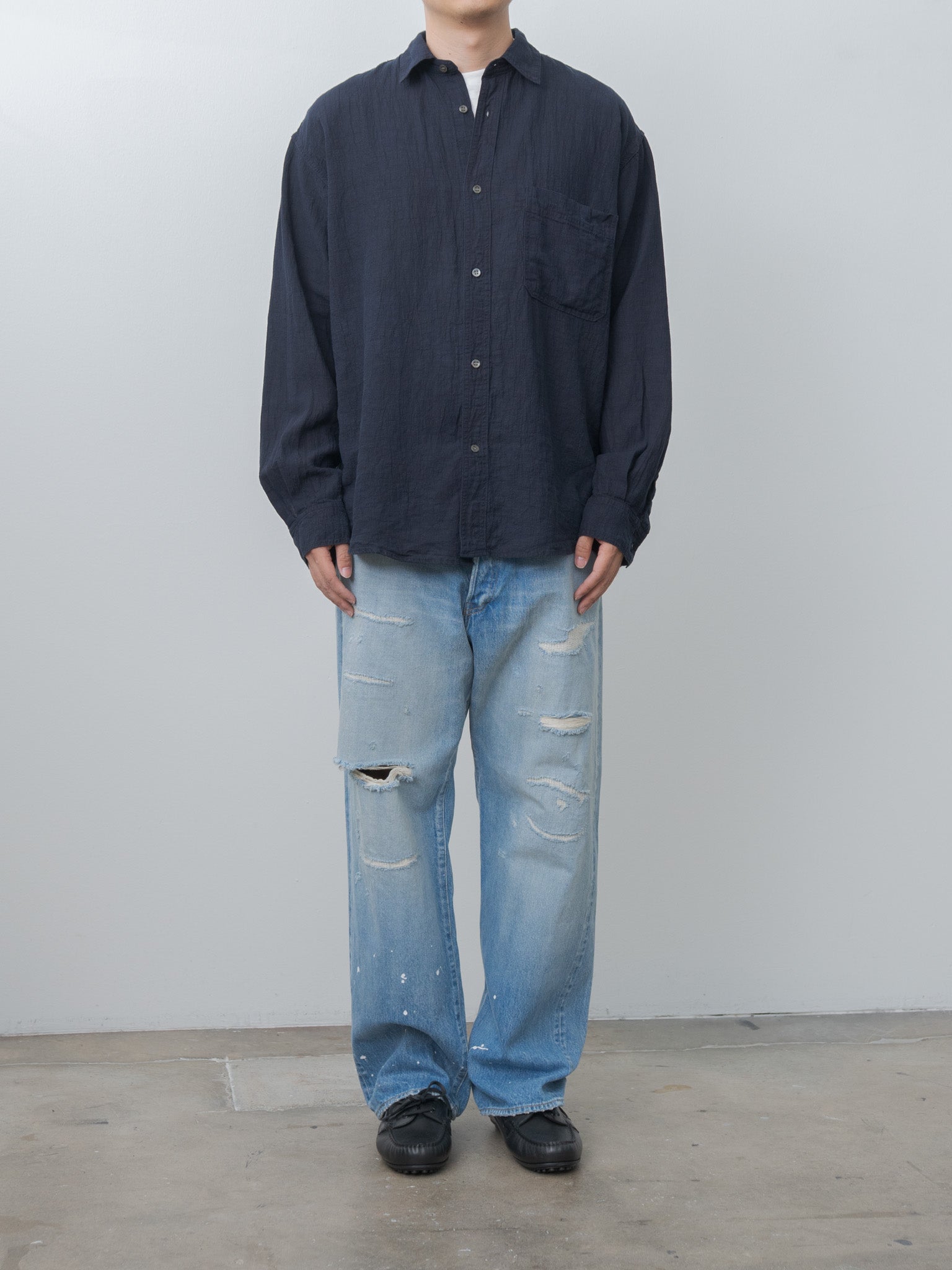 Namu Shop - Herill HL Repair Denim - Damaged Worn