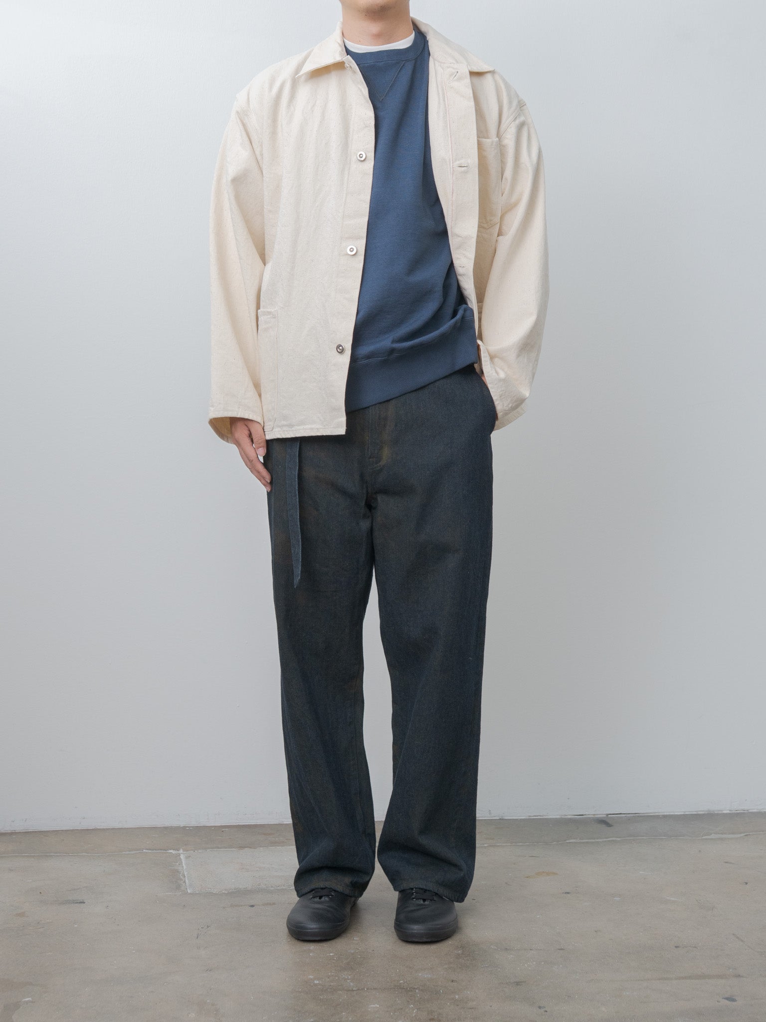 Namu Shop - Yoko Sakamoto S/S Sweater - Indigo