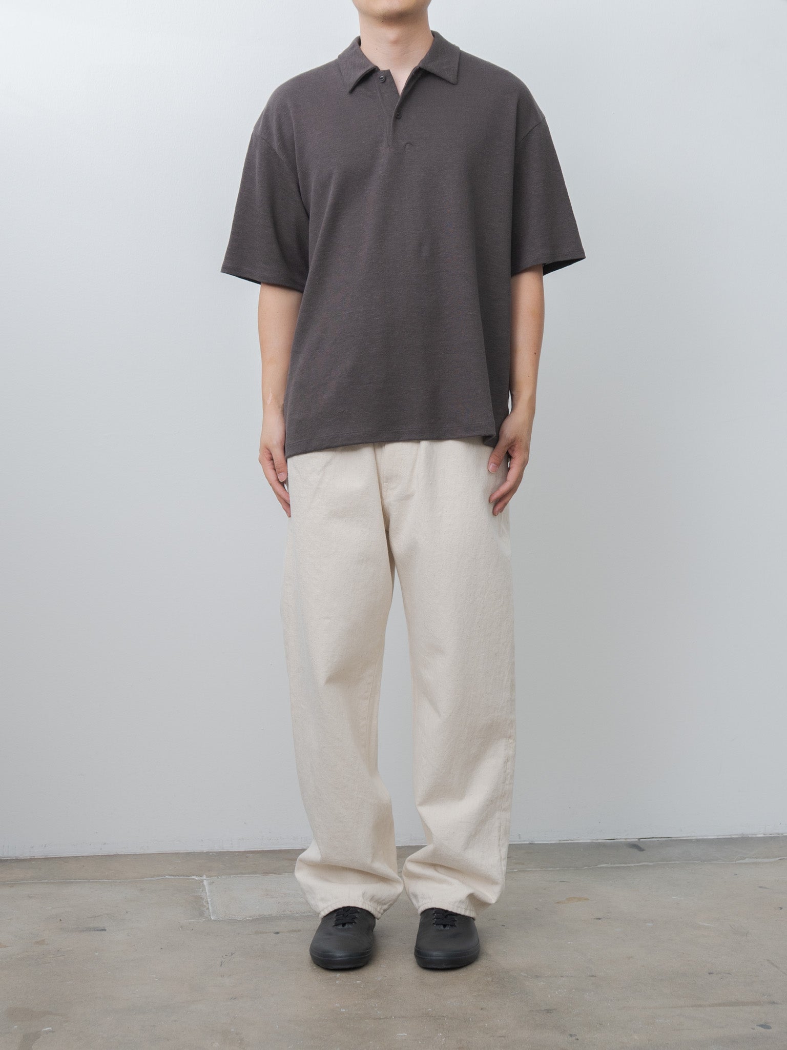 Namu Shop - Yoko Sakamoto 5Pocket Easy Pants - Ecru