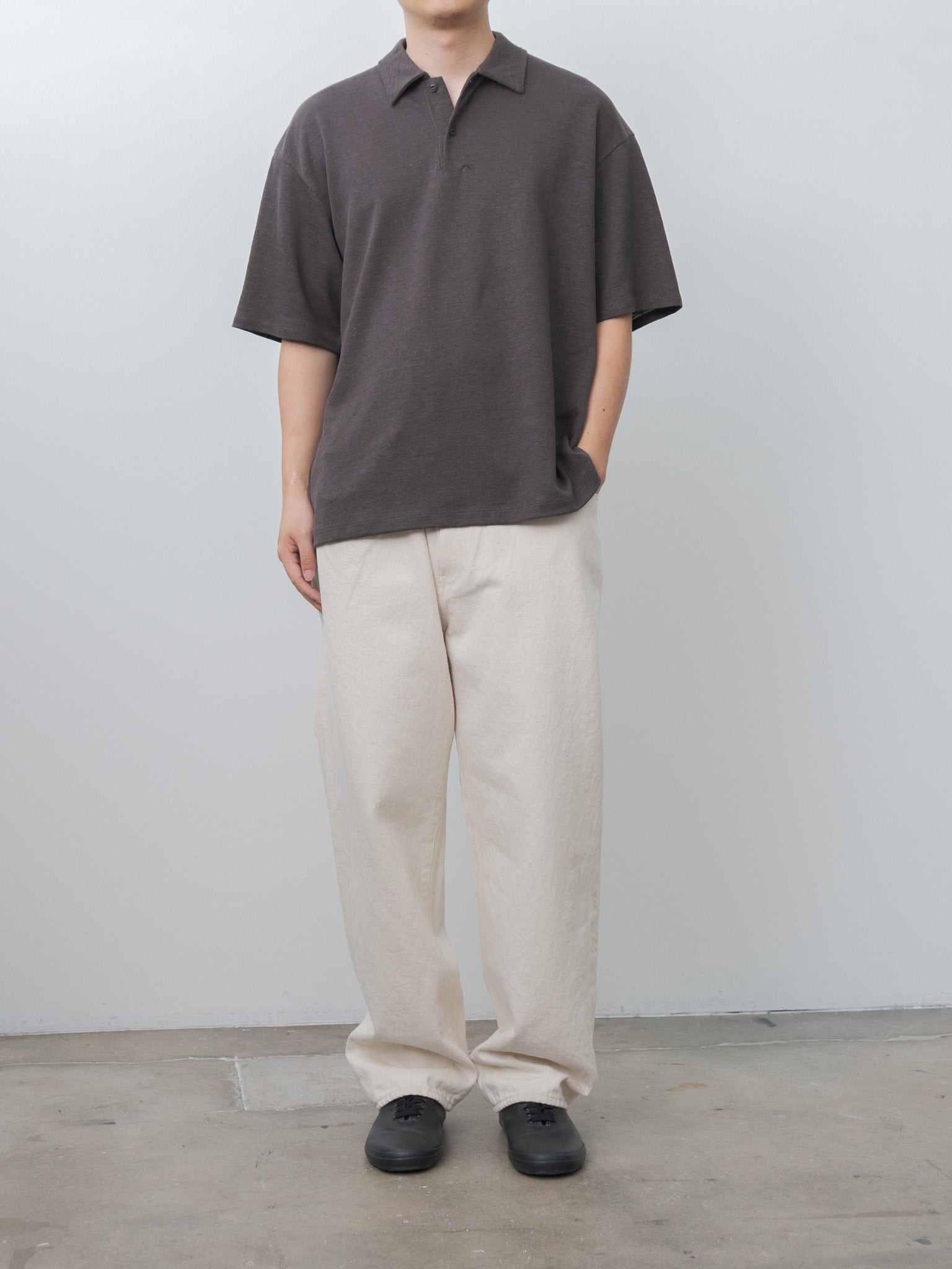Namu Shop - Yoko Sakamoto 5Pocket Easy Pants - Ecru