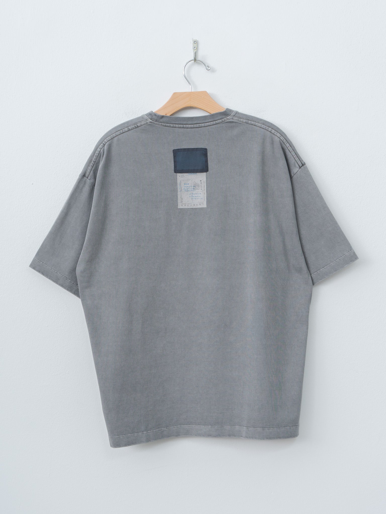 Garment Dyed The Documentee - Gray