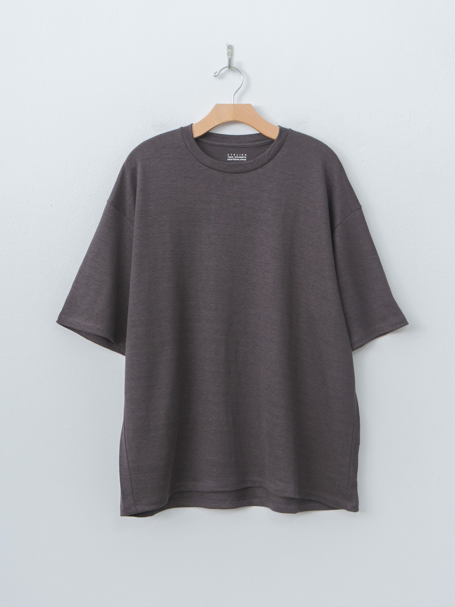 Hemp Jersey T-Shirt - Brown