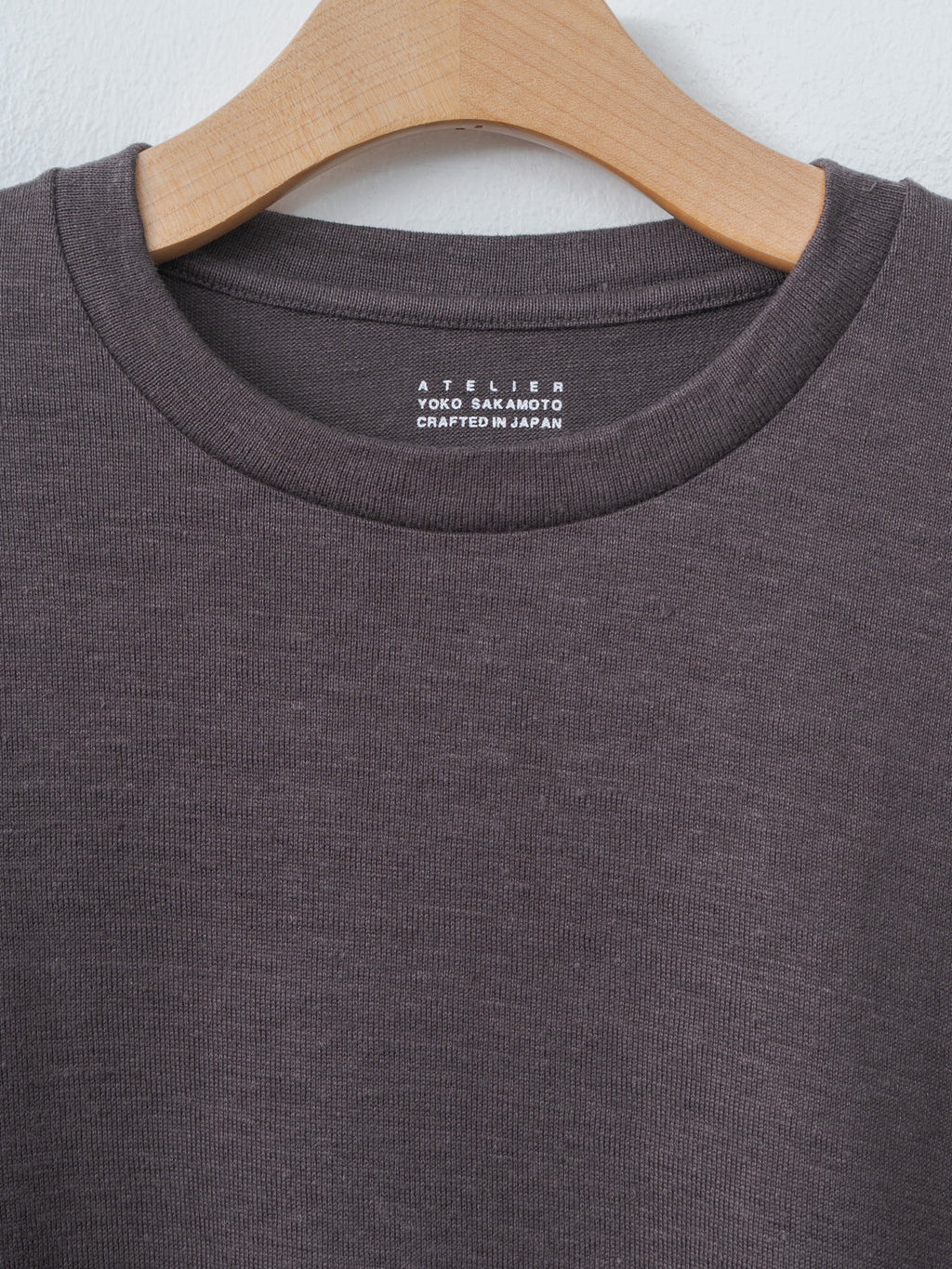 Hemp Jersey T-Shirt - Brown