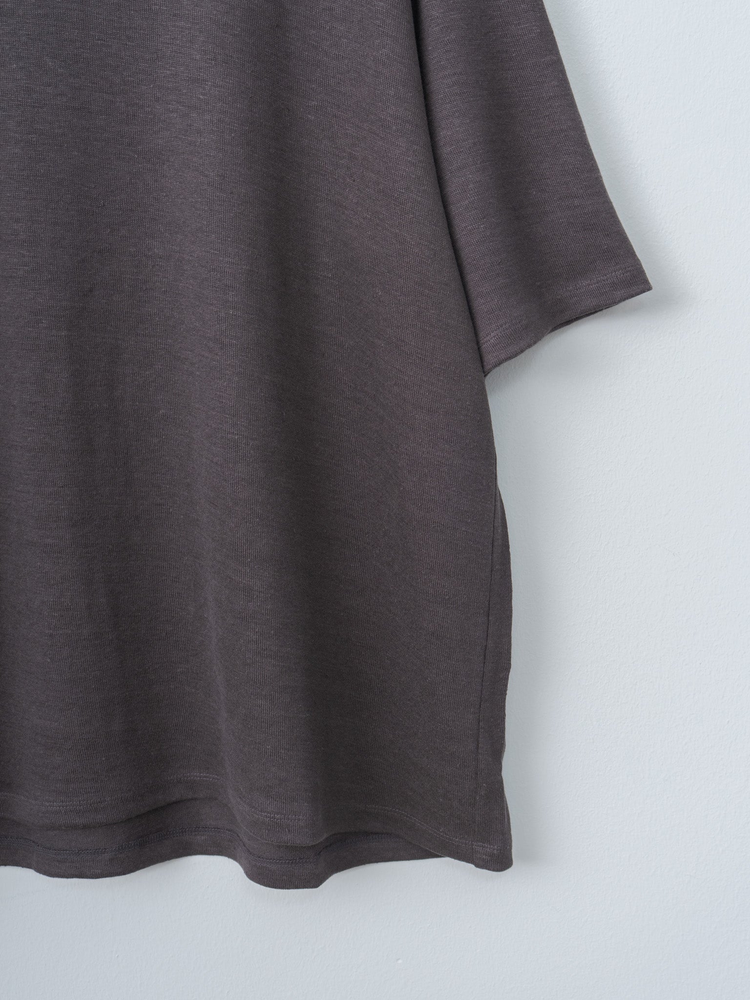 Hemp Jersey T-Shirt - Brown