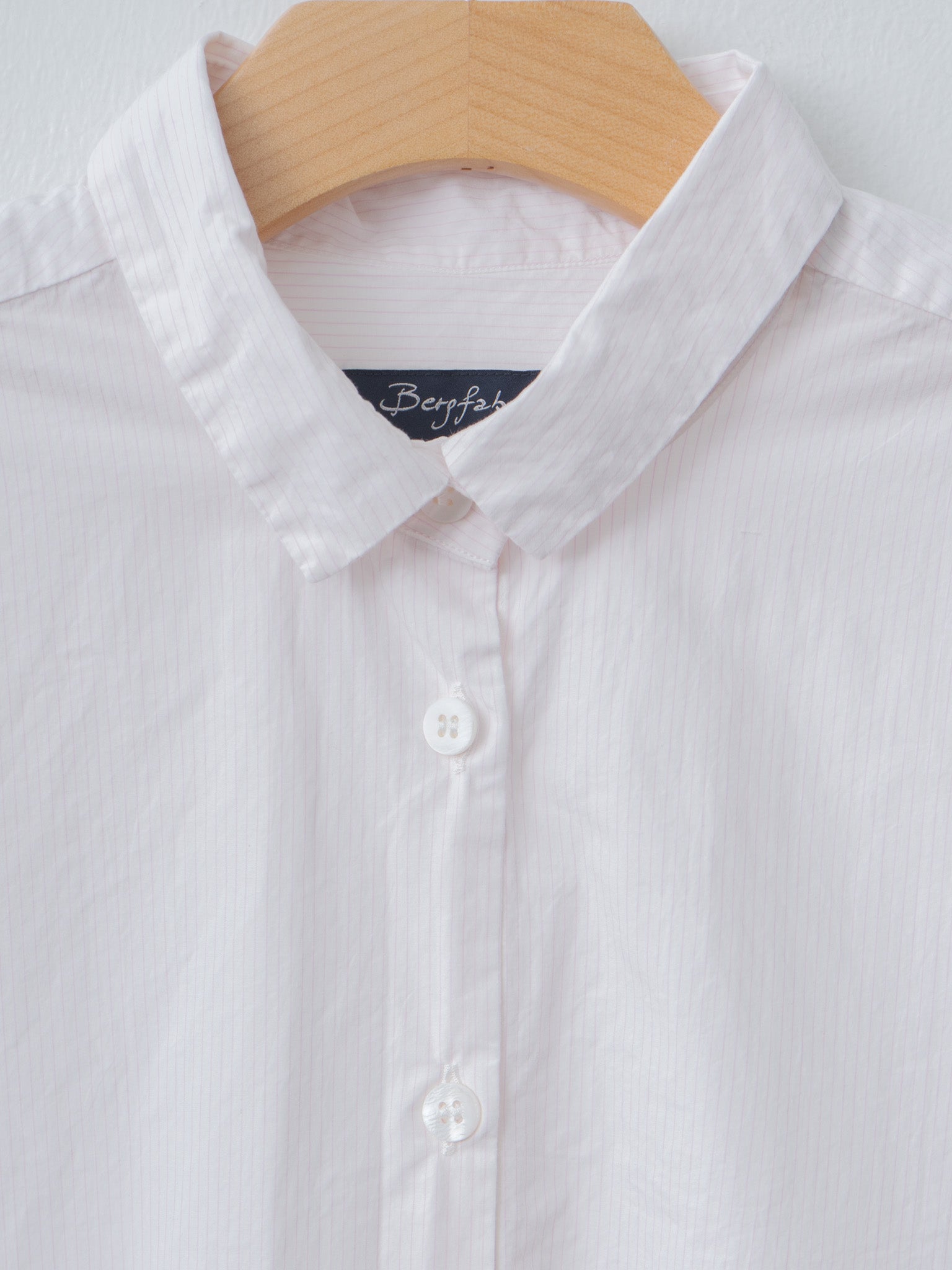 Loose Tyrol Shirt - Pink Stripe