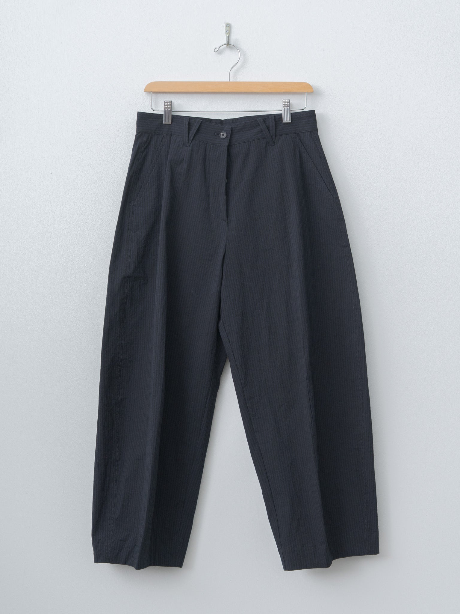 Sandra Pants - Black Navy Stripe
