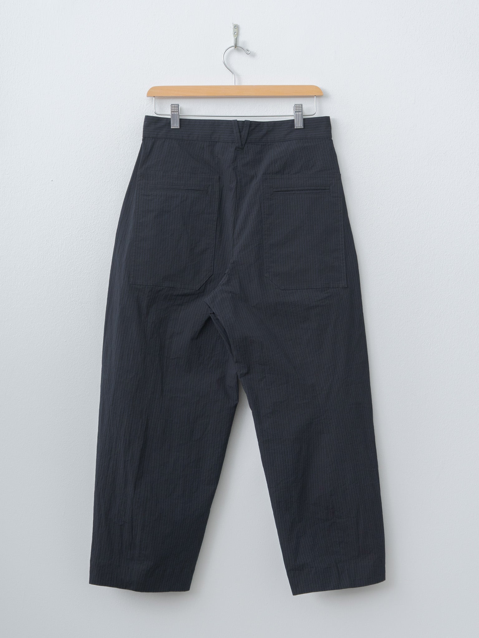Sandra Pants - Black Navy Stripe