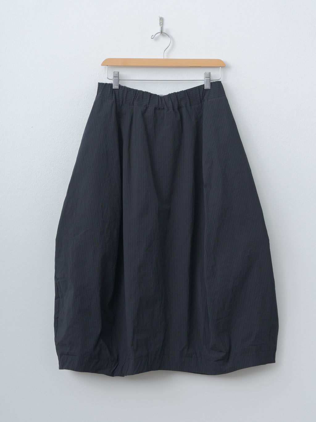 Carla Skirt - Black Navy Stripe