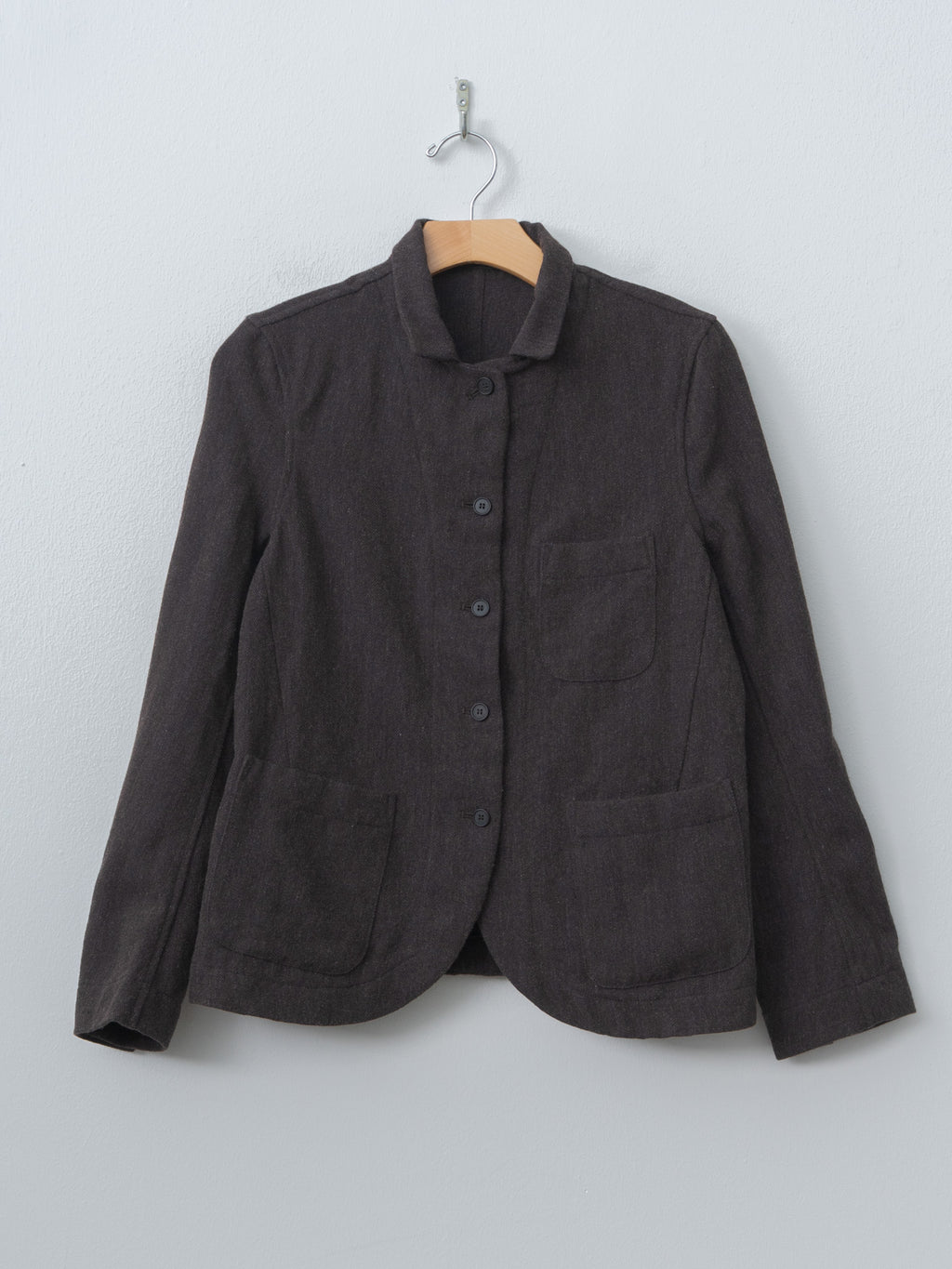 Caryl Jacket - Brown Navy