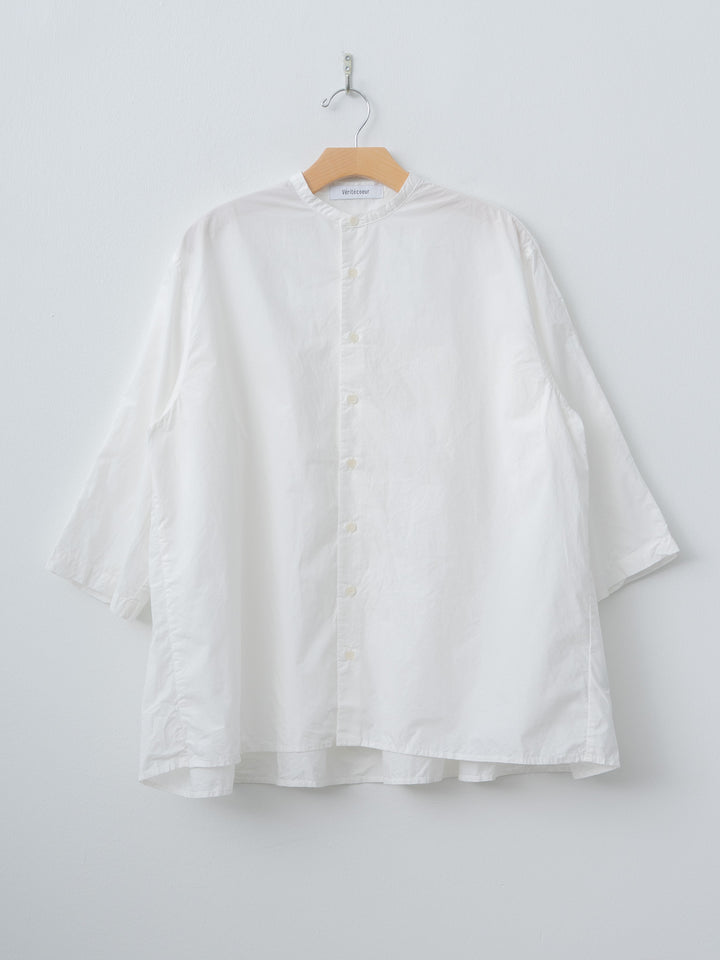 Namu Shop - Veritecoeur Gathered Blouse - White