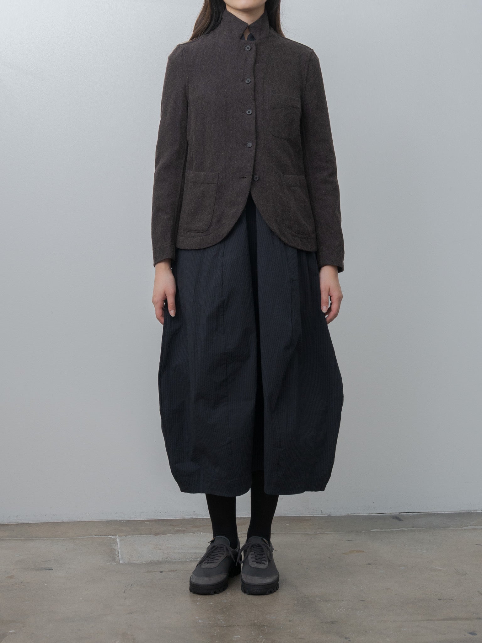 Caryl Jacket - Brown Navy