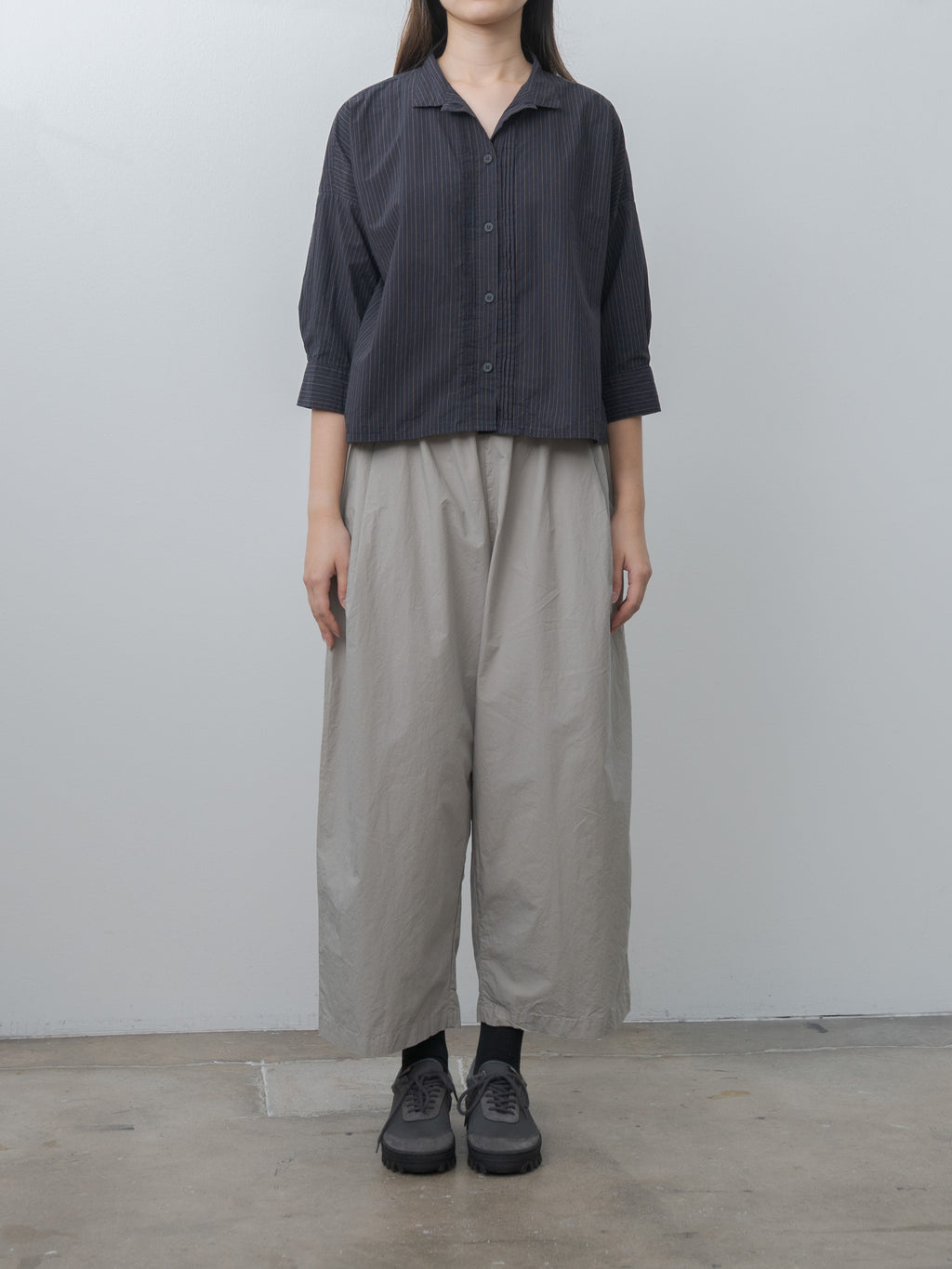 Claudia Shirt - Black Stripe