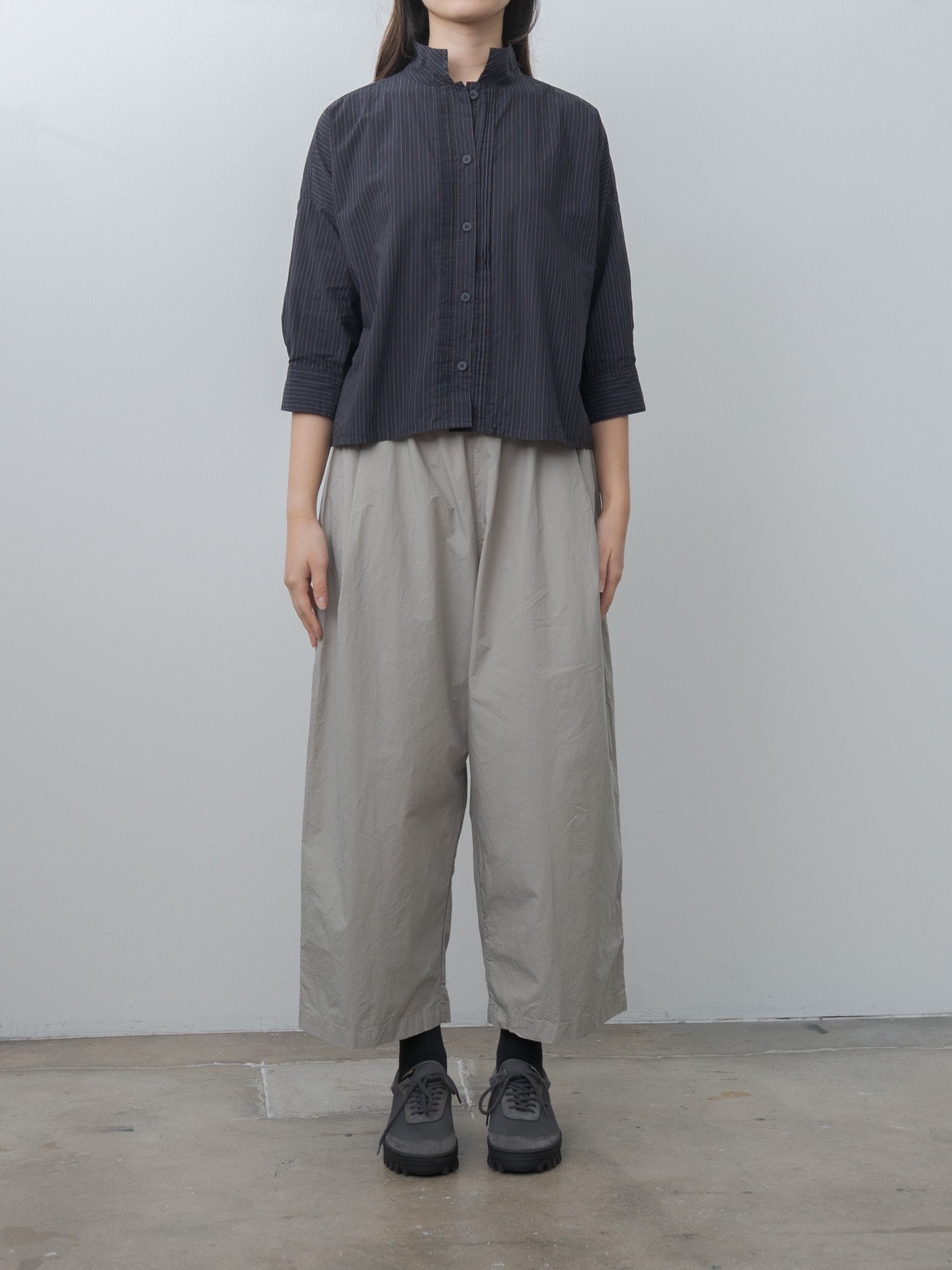 Claudia Shirt - Black Stripe