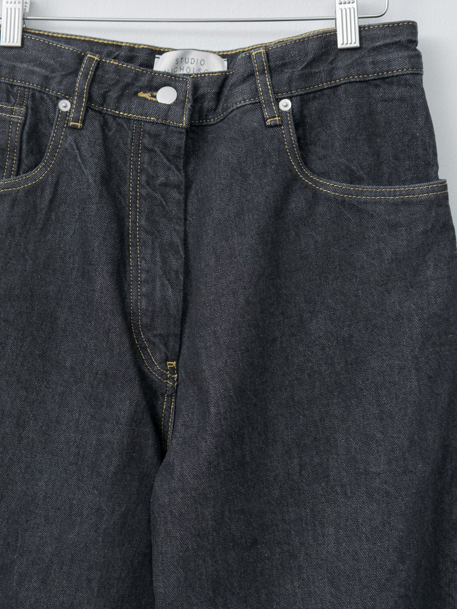 Namu Shop - Studio Nicholson Neive Denim - Black