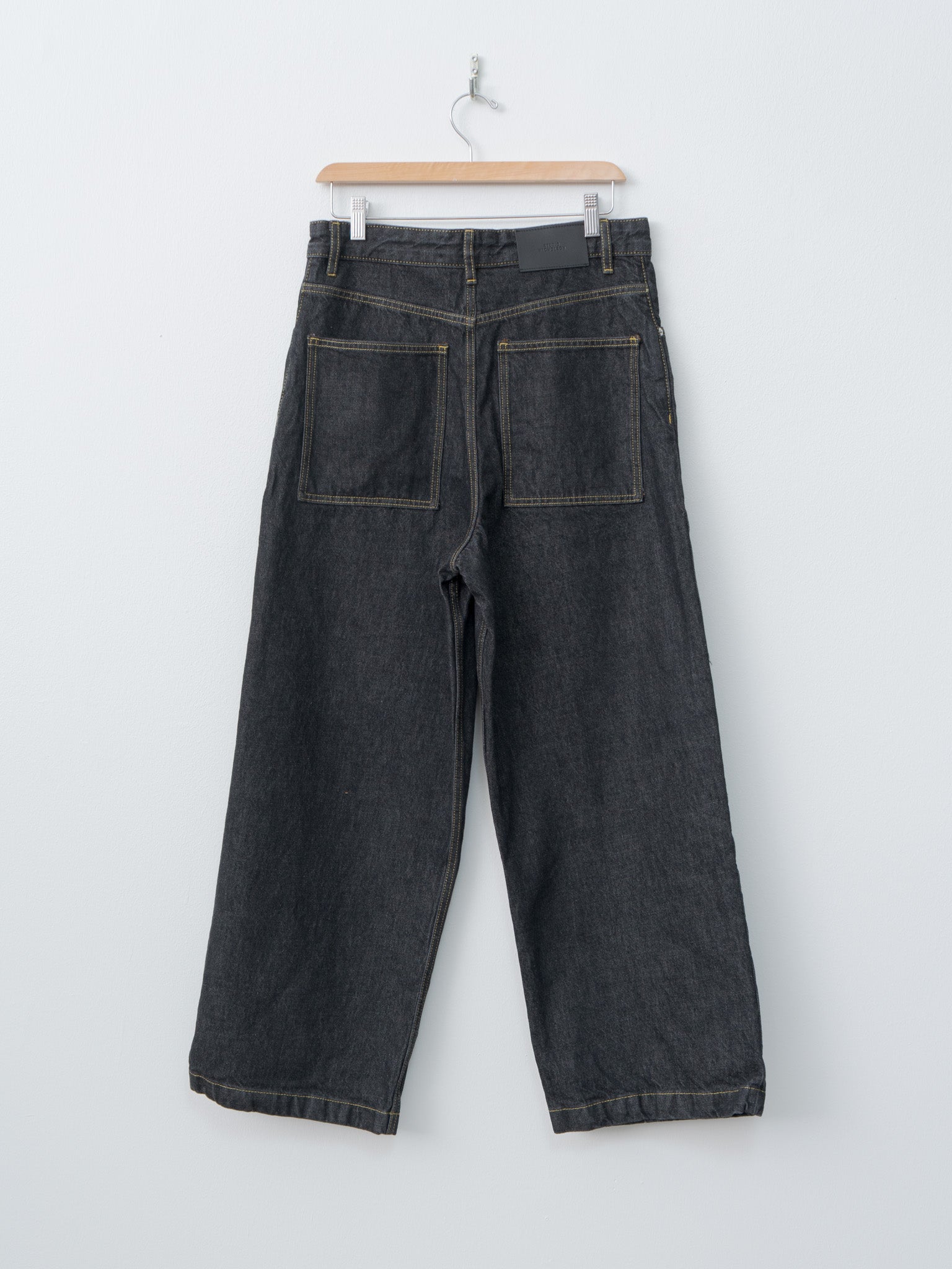 Namu Shop - Studio Nicholson Neive Denim - Black