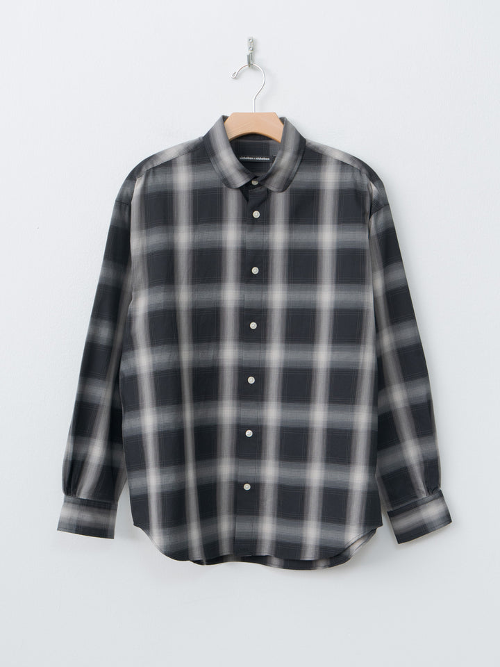 Namu Shop - Nicholson & Nicholson Kay-W Shirt - Gray Check