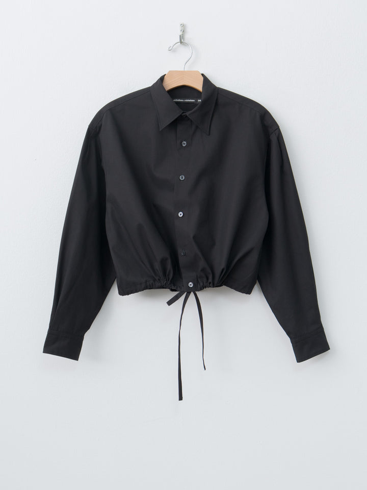 Namu Shop - Nicholson & Nicholson Allie-Twill Shirt - Black