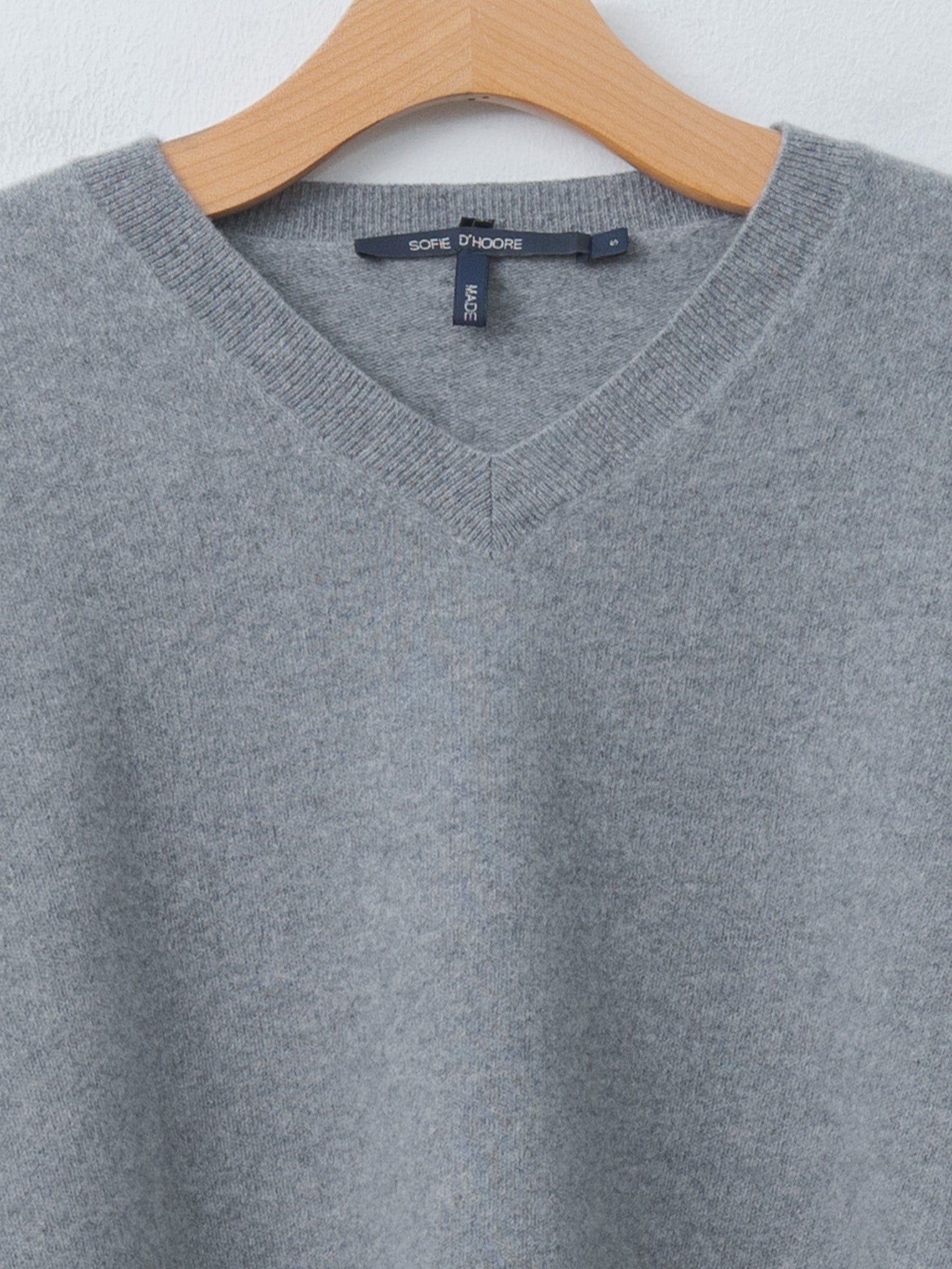 Namu Shop - Sofie D'Hoore MAURICE Sweater - Mid Gray Melange