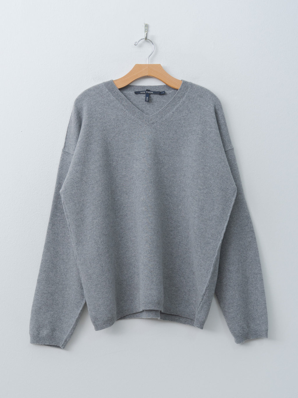 Namu Shop - Sofie D'Hoore MAURICE Sweater - Mid Gray Melange