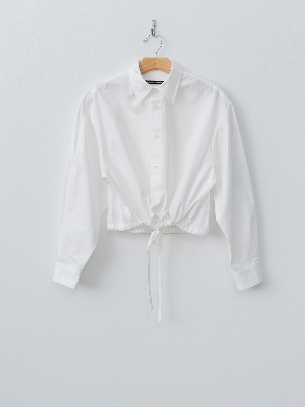 Namu Shop - Nicholson & Nicholson Allie-Twill Shirt - White