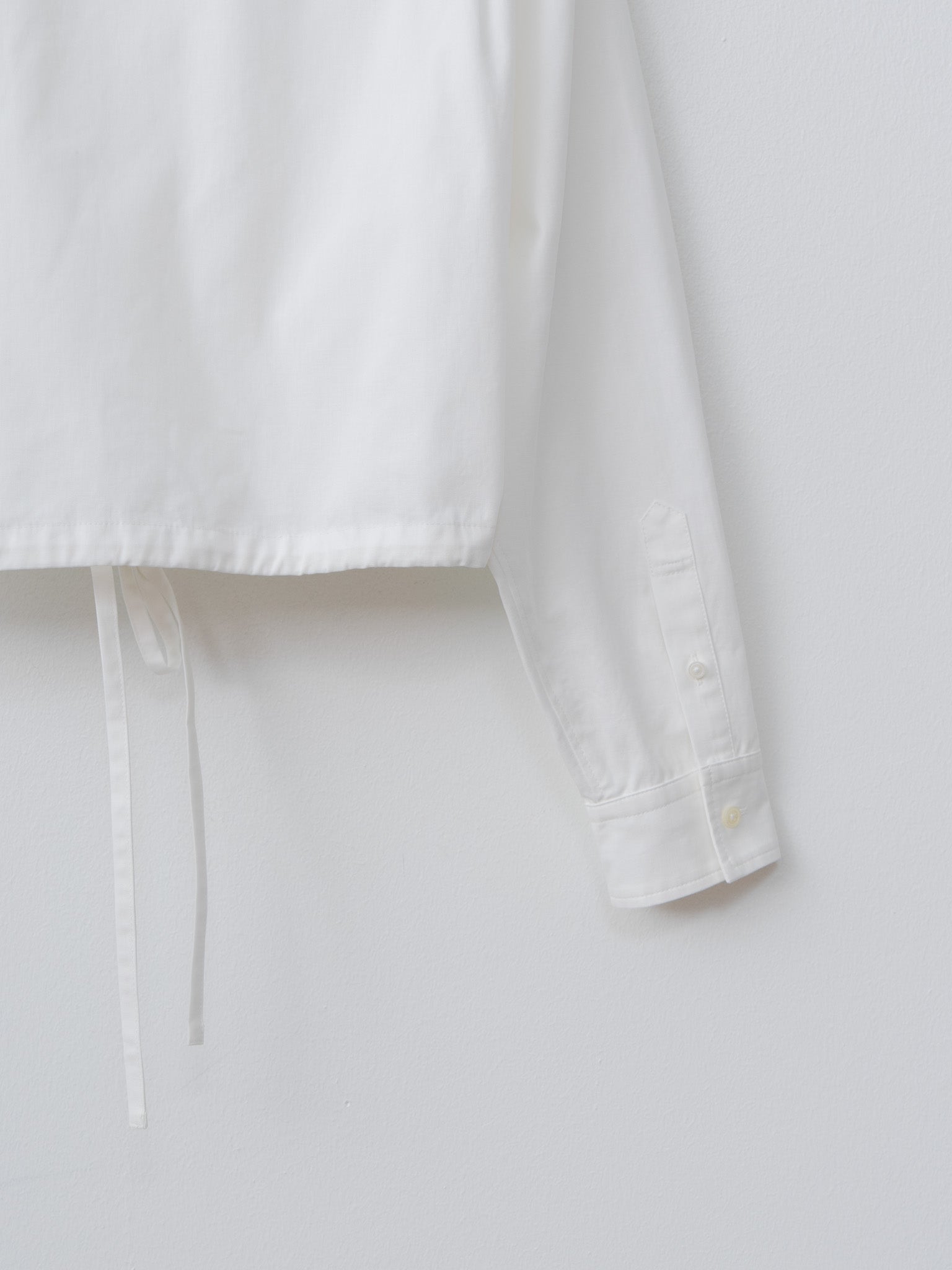 Namu Shop - Nicholson & Nicholson Allie-Twill Shirt - White