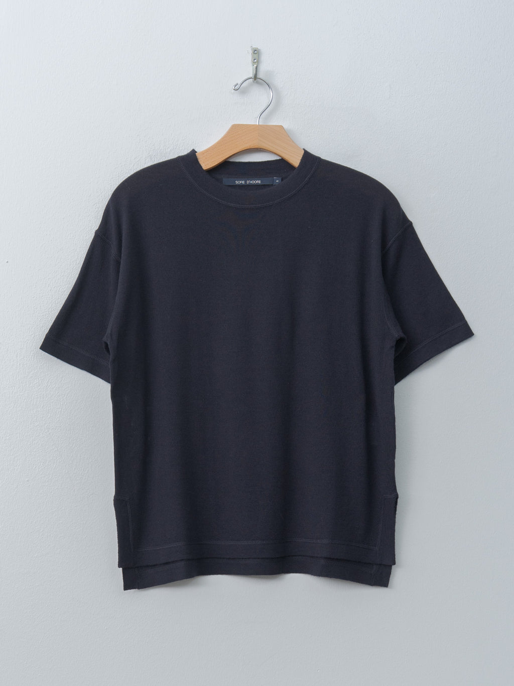 Namu Shop - Sofie D'Hoore MARTA Merino Wool Tee - Midnight