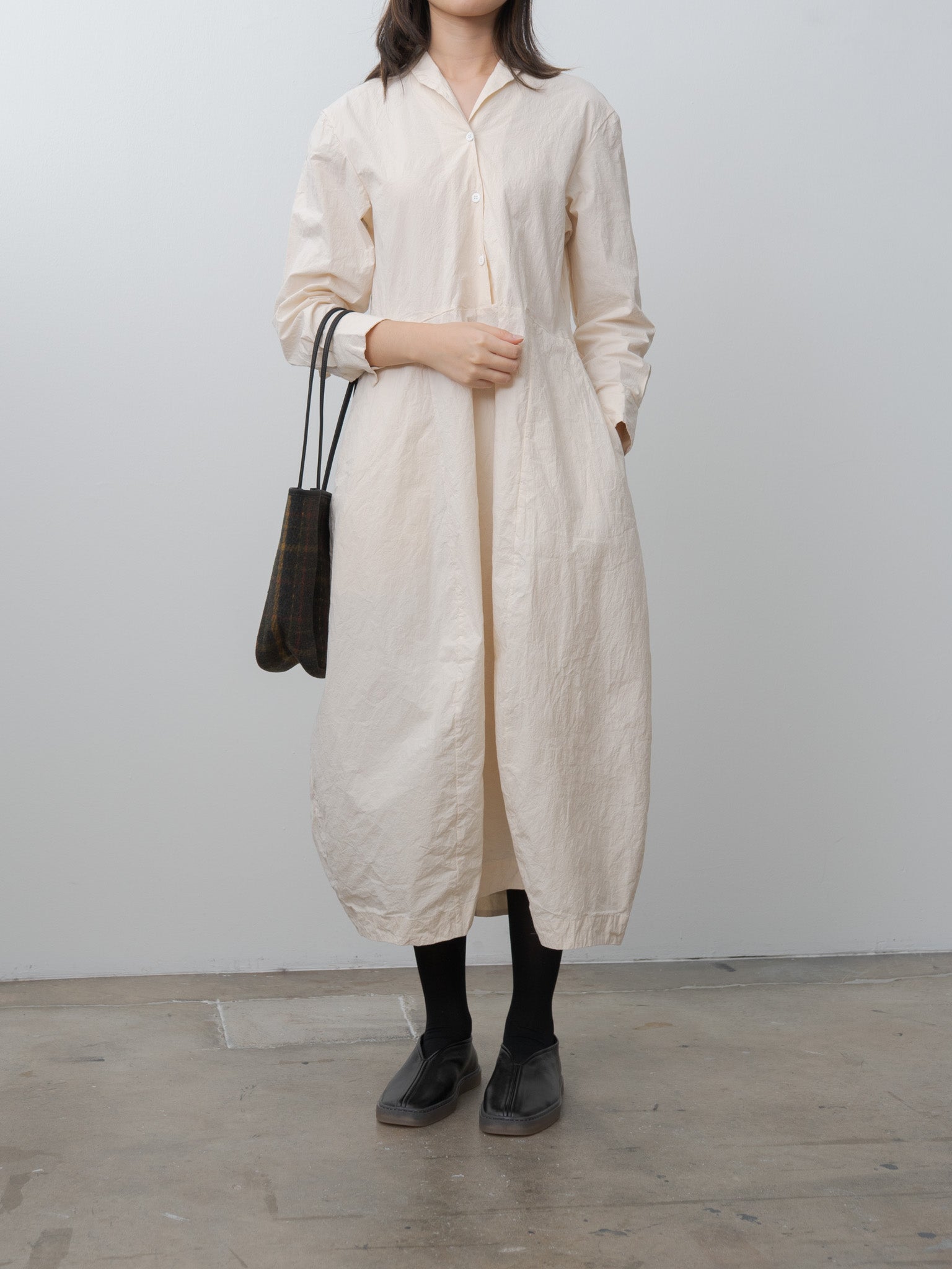 Namu Shop - Bergfabel Letty Dress L/S - Off White